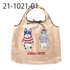 【21-1021】クスグルエコバッグLサイズ アニマルモード柄 <br><span style="color:red;">↑↑ここをクリック♪↑↑</span>
