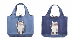 【21-2213】ネコザワさん柄・Lサイズエコバッグ<br><span style="color:red;">↑↑ここをクリック♪↑↑</span>