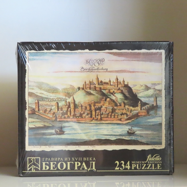【online shop】新商品のお知らせ ジグソーパズル（銅版画１７世紀のベオグラード・２３４ピース）