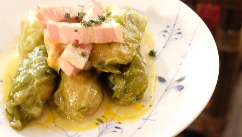 【food & wine】レシピを公開しました Sarma（サルマ）/ サワーキャベツで巻いたロールキャベツ & Kiseli Kupus（キセリ・クプス）/ 発酵キャベツ