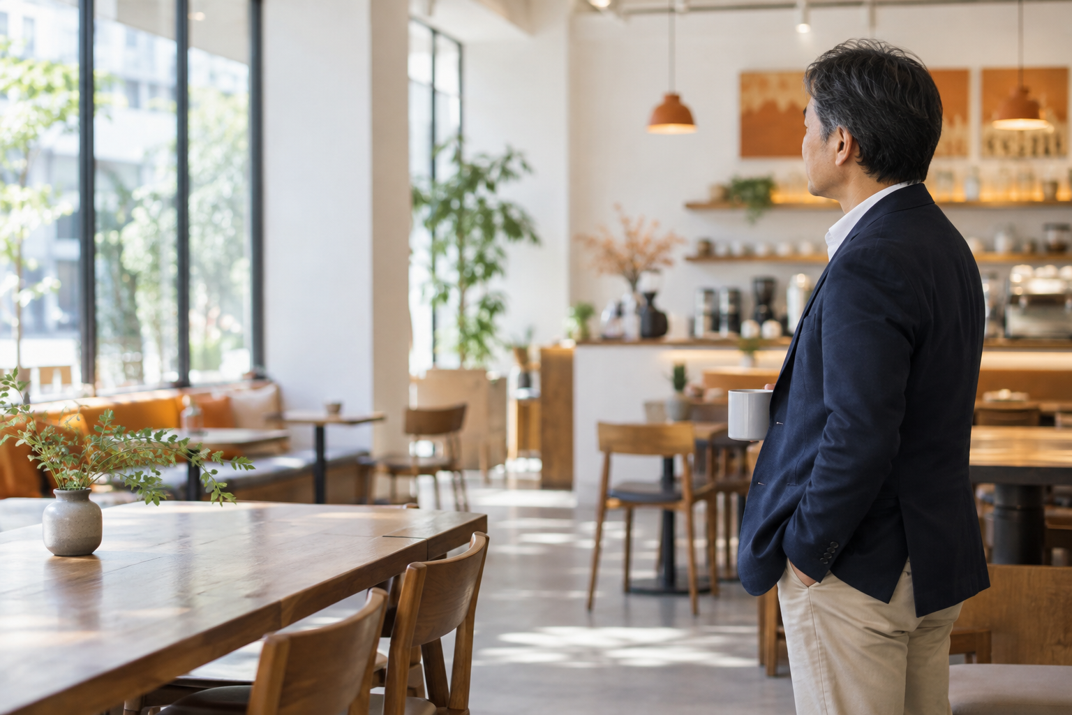 店舗のこれからを見つめる代表メッセージのイメージ