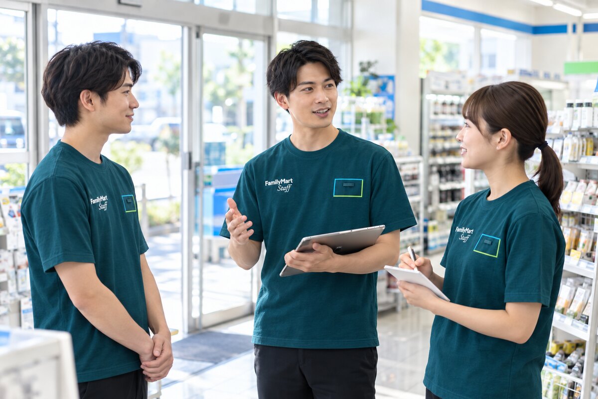チームで成長する店舗スタッフ