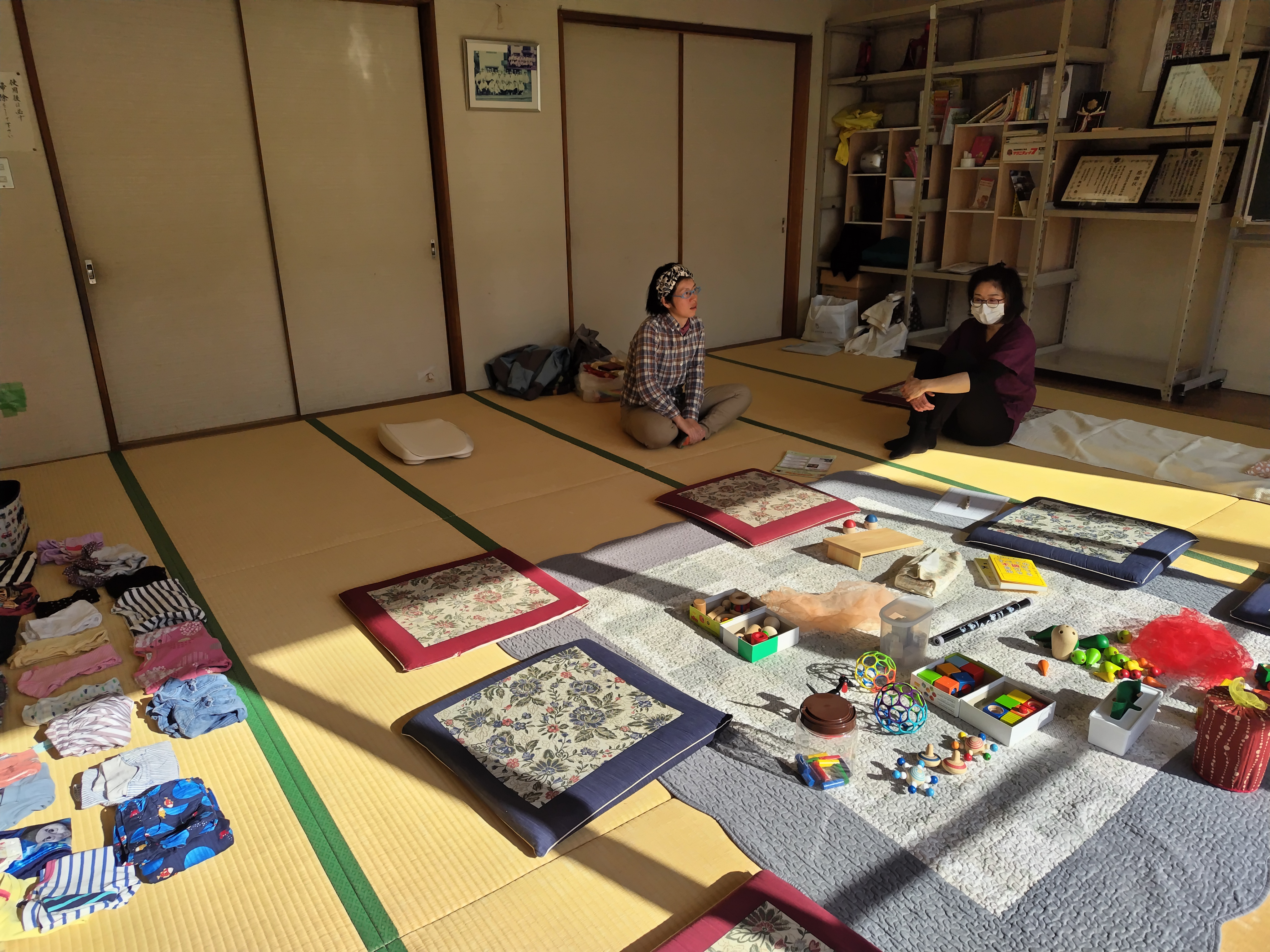 出張「かたかたことこと風のへや」　ゆるっとおしゃべり会にお邪魔しました。