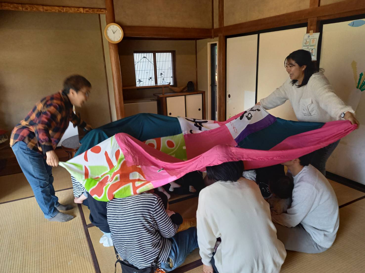 出張「かたかたことこと風のへや」　つちのこひろばにお邪魔しました。