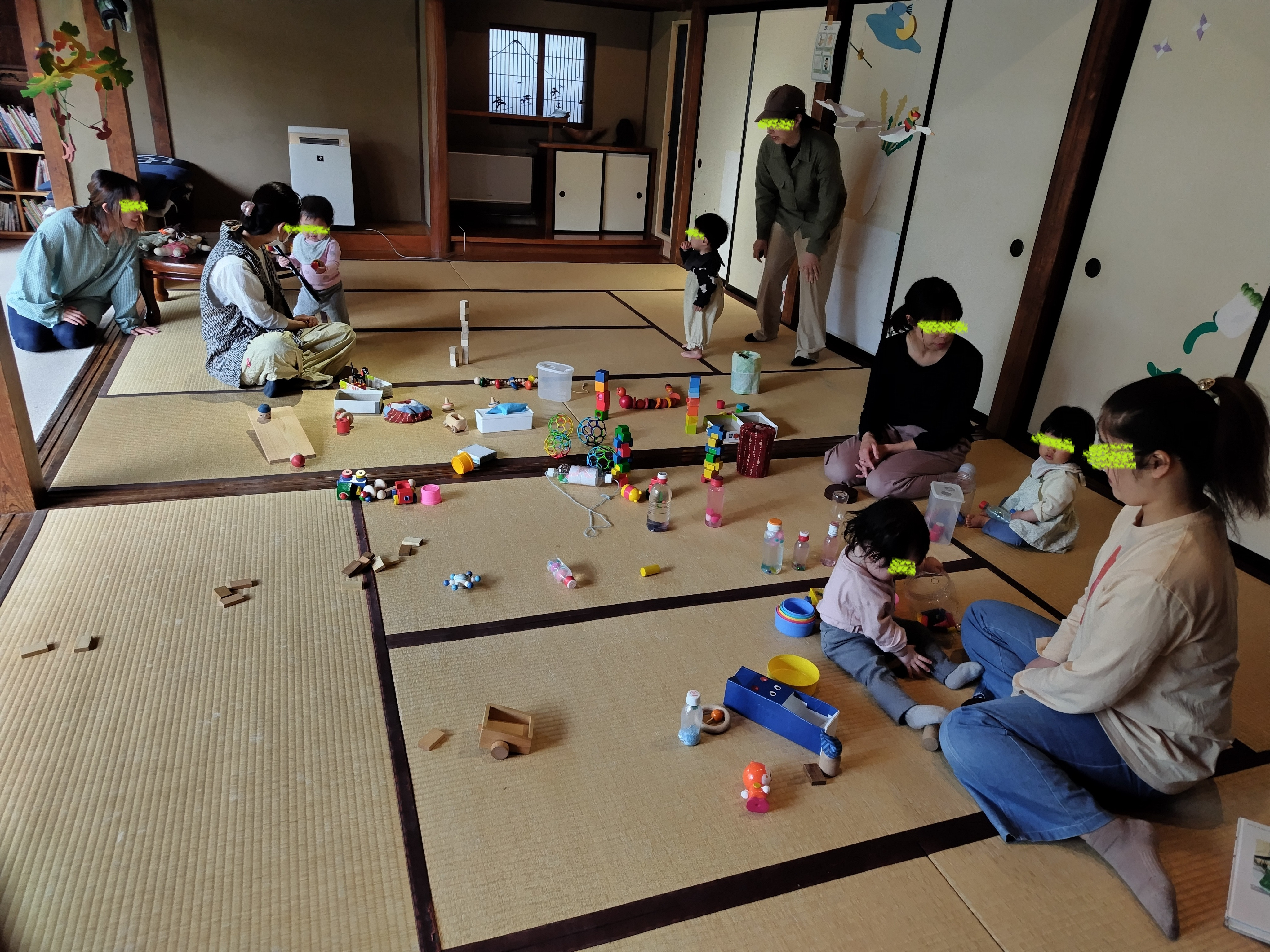 出張「かたかたことこと風のへや」つちのこひろばにお邪魔しました。