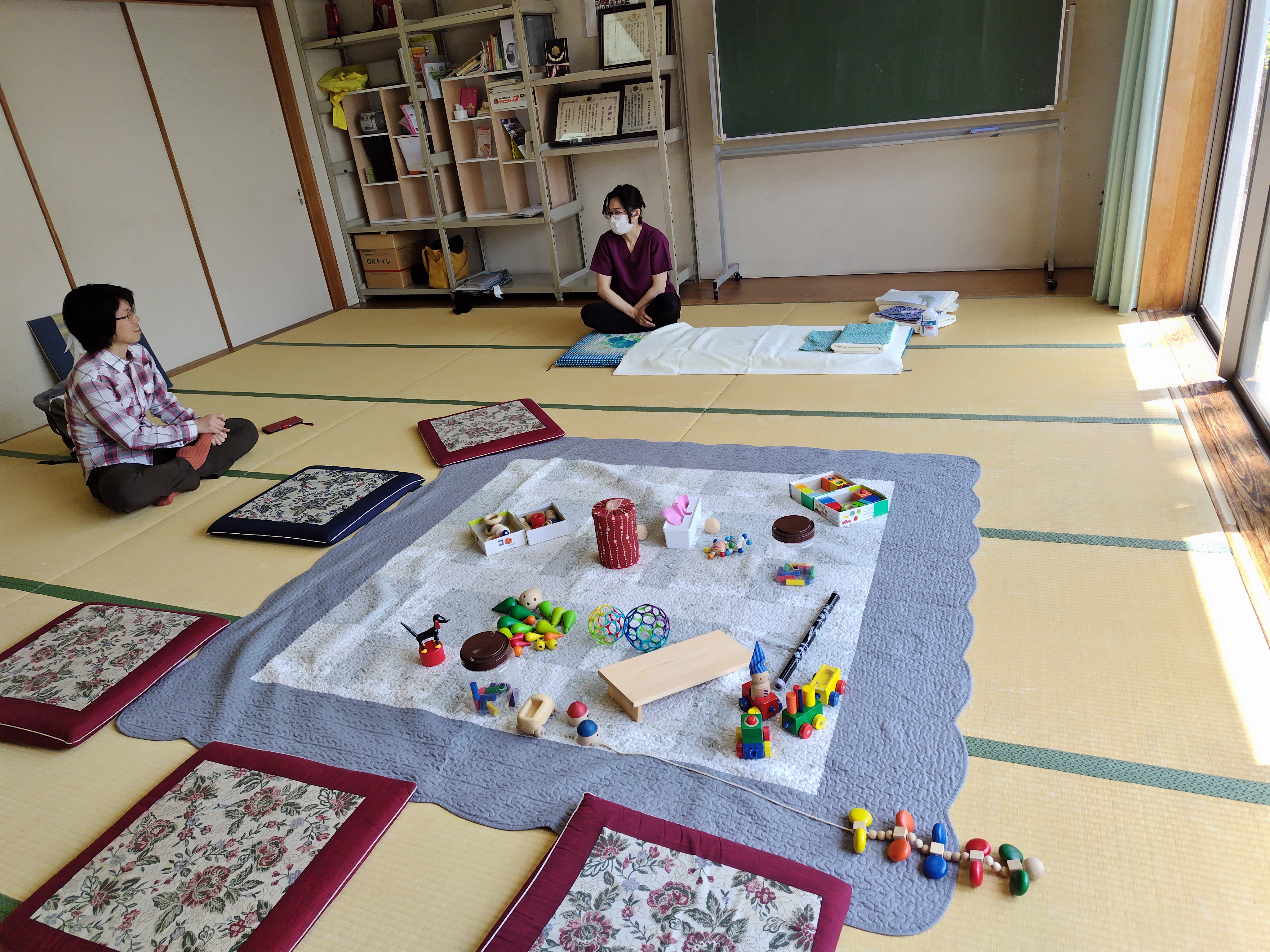 出張「かたかたことこと風のへや」ゆるっとおしゃべり会にお邪魔しました。