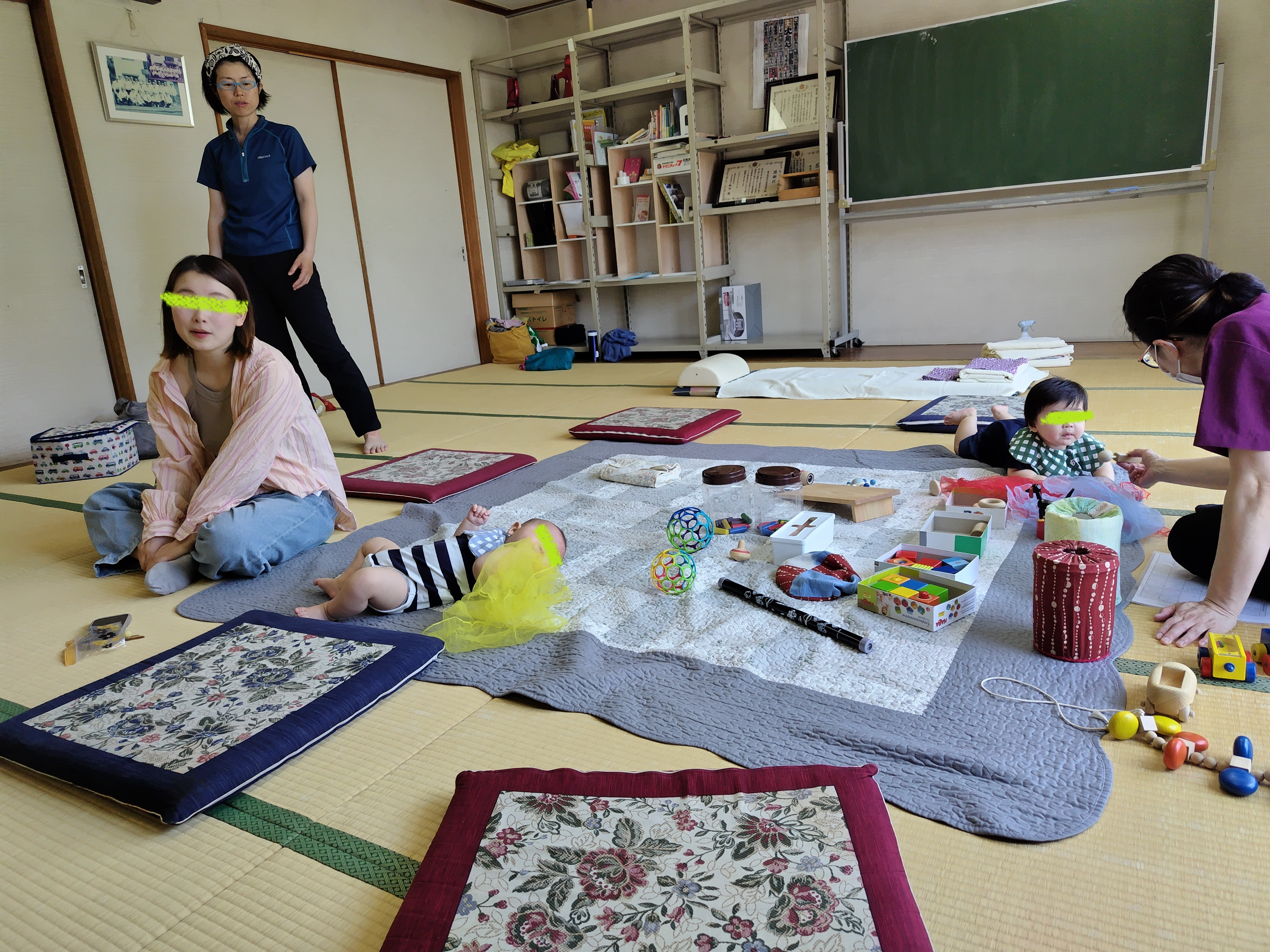 ６月１９日（木）出張「かたかたことこと風のへや」ゆるっとおしゃべり会にお邪魔しました。