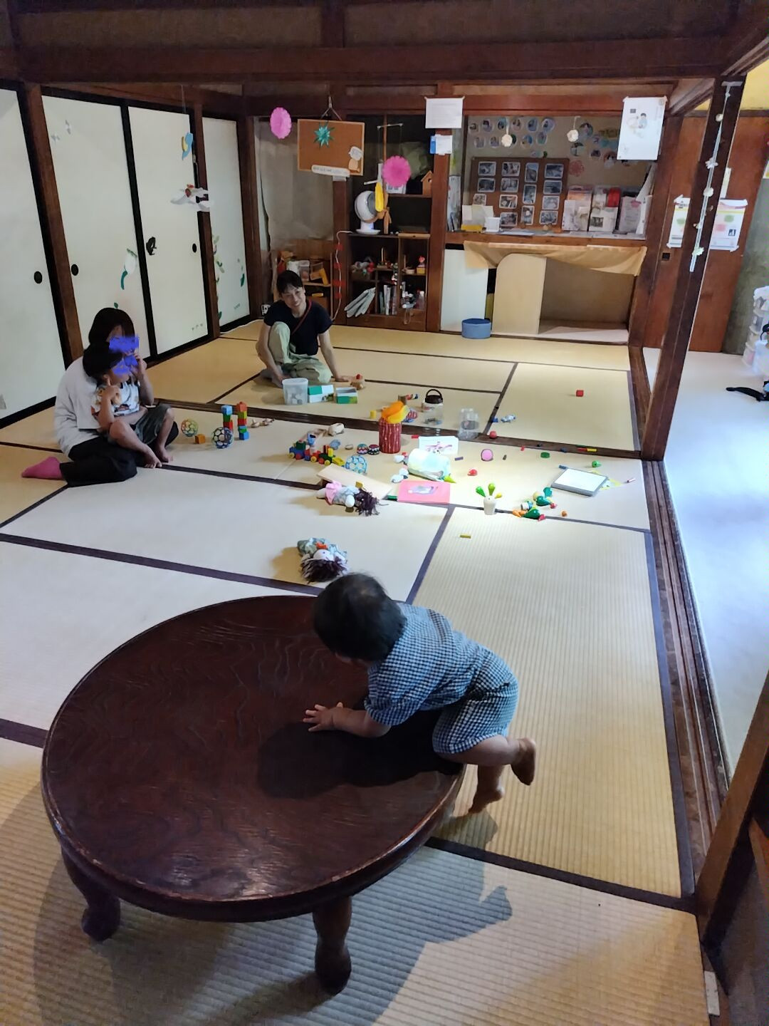 出張「かたかたことこと風のへや」つちのこひろばにお邪魔しました。