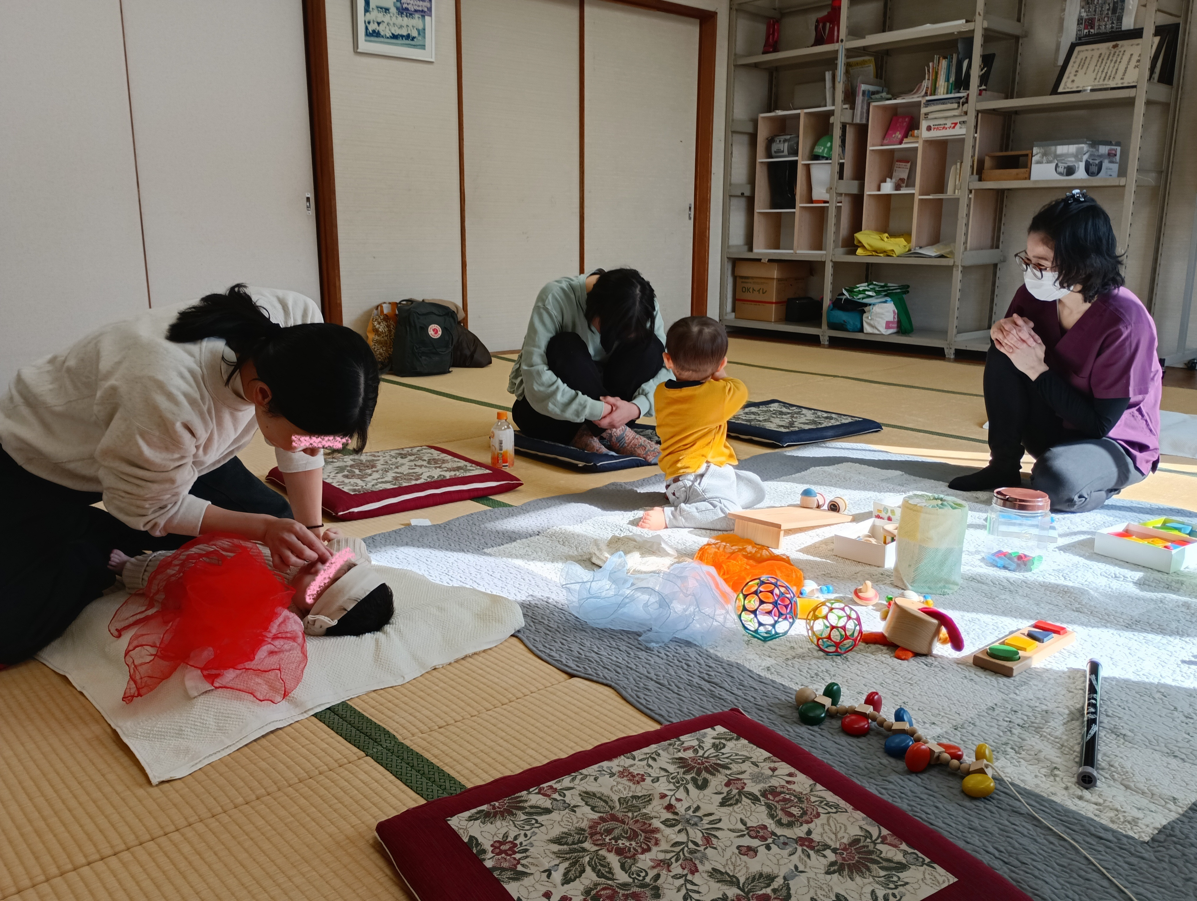 出張「かたかたことこと風のへや」　ゆるっとおしゃべり会にお邪魔しました。