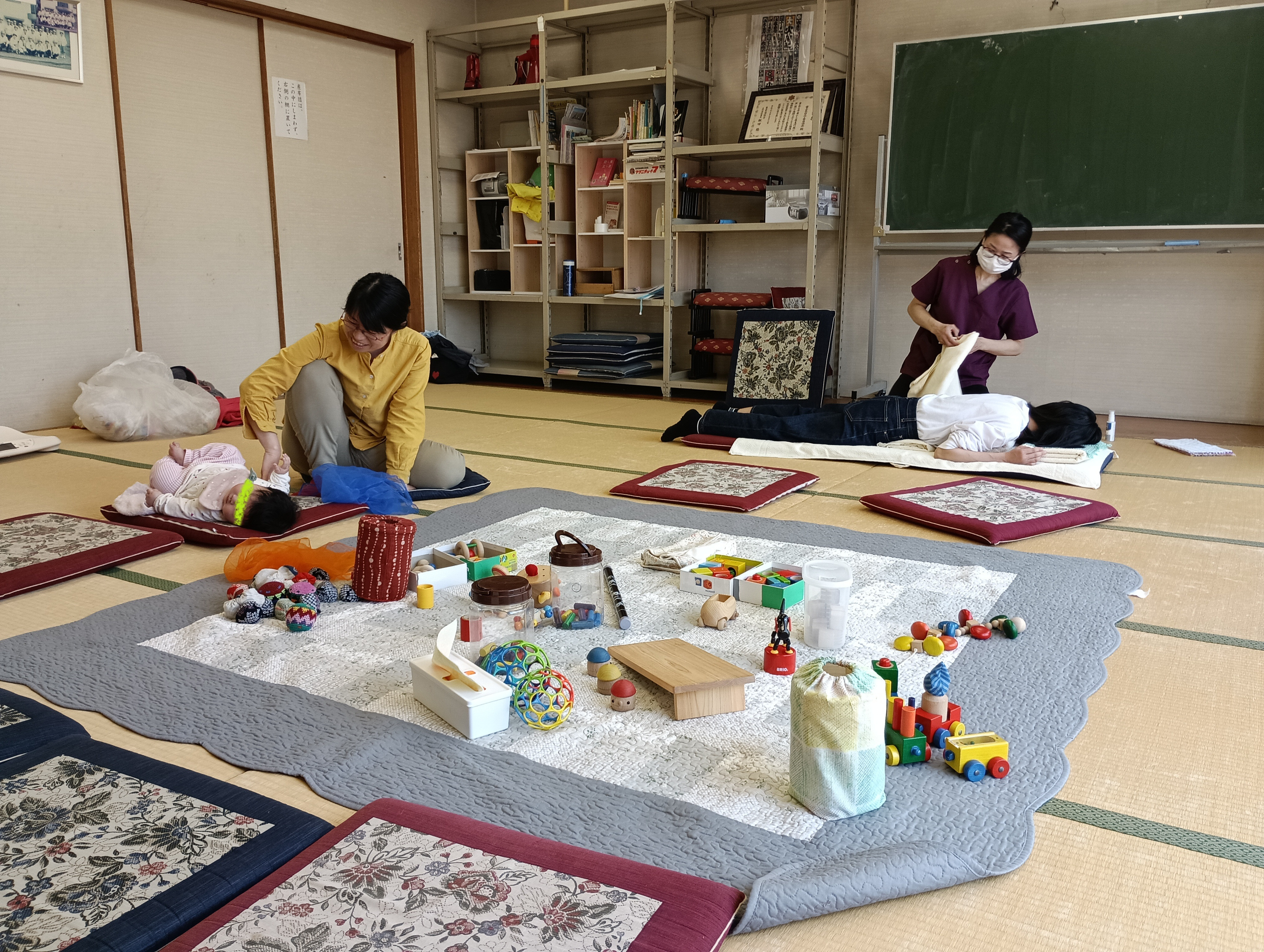出張「かたかたことこと風のへや」　おしゃべり会にお邪魔しました。