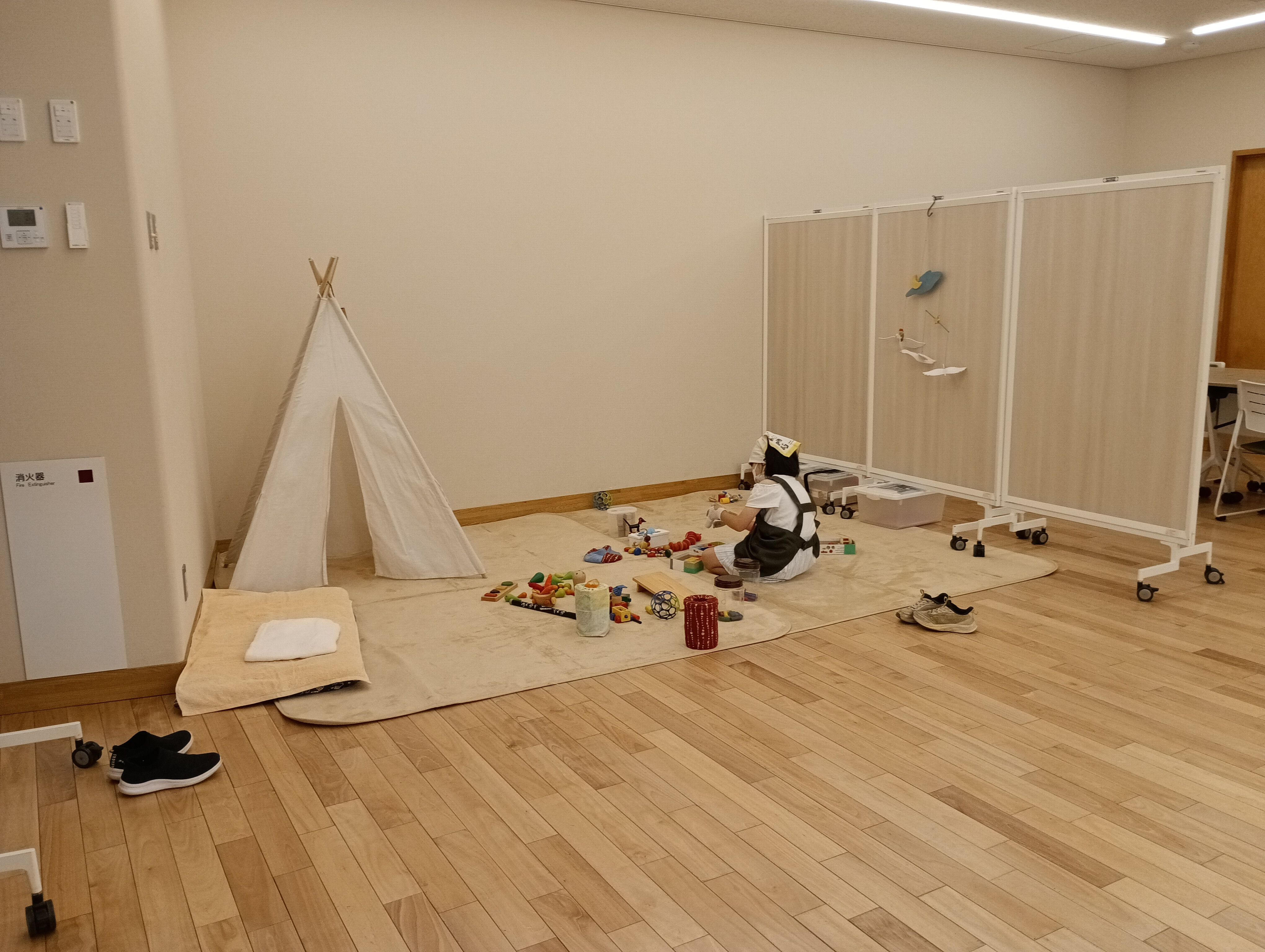出張「かたかたことこと風のへや」　矢川の小がも食堂にお邪魔しました。