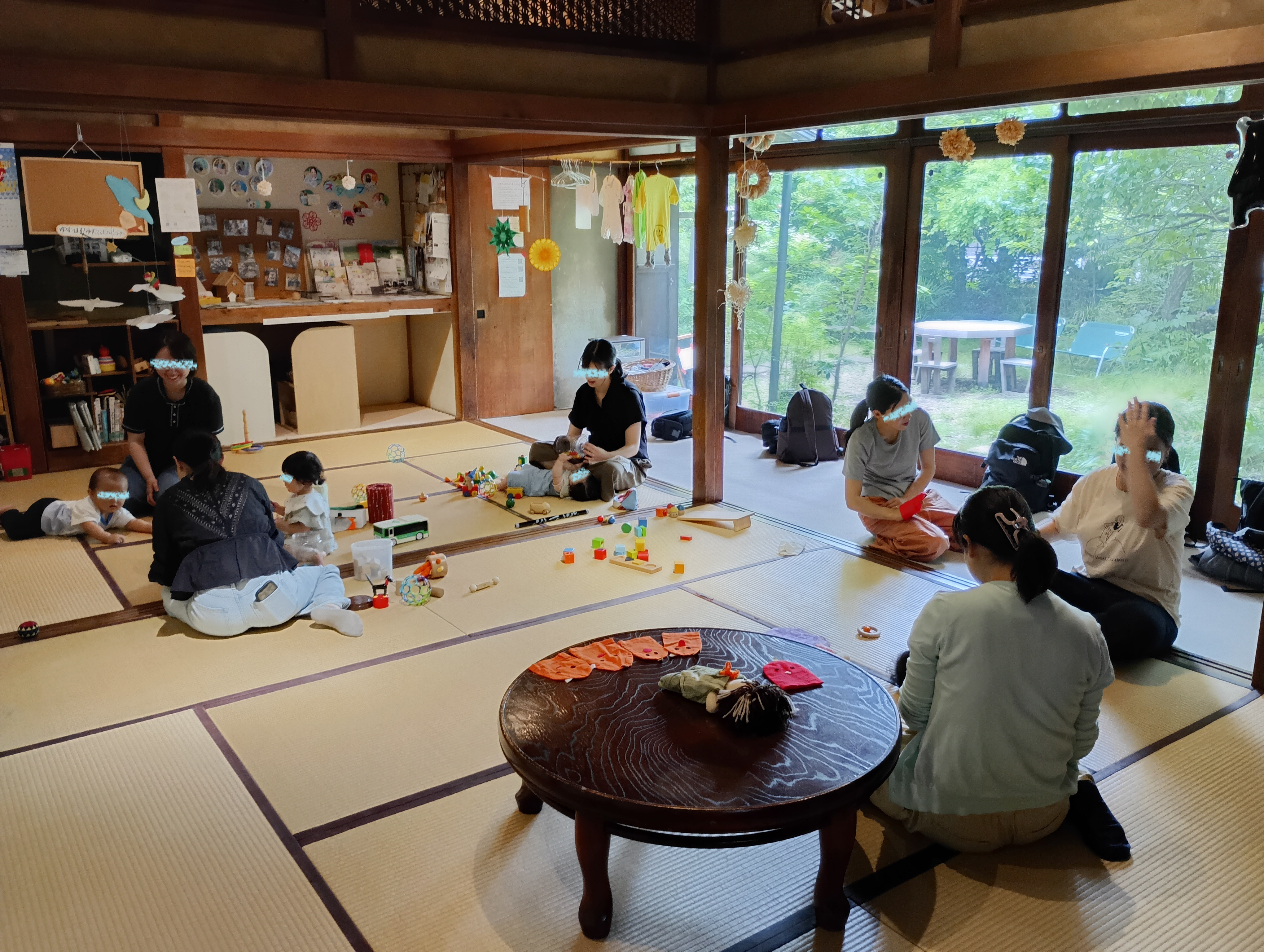 出張「かたかたことこと風のへや」つちのこひろばにお邪魔しました。