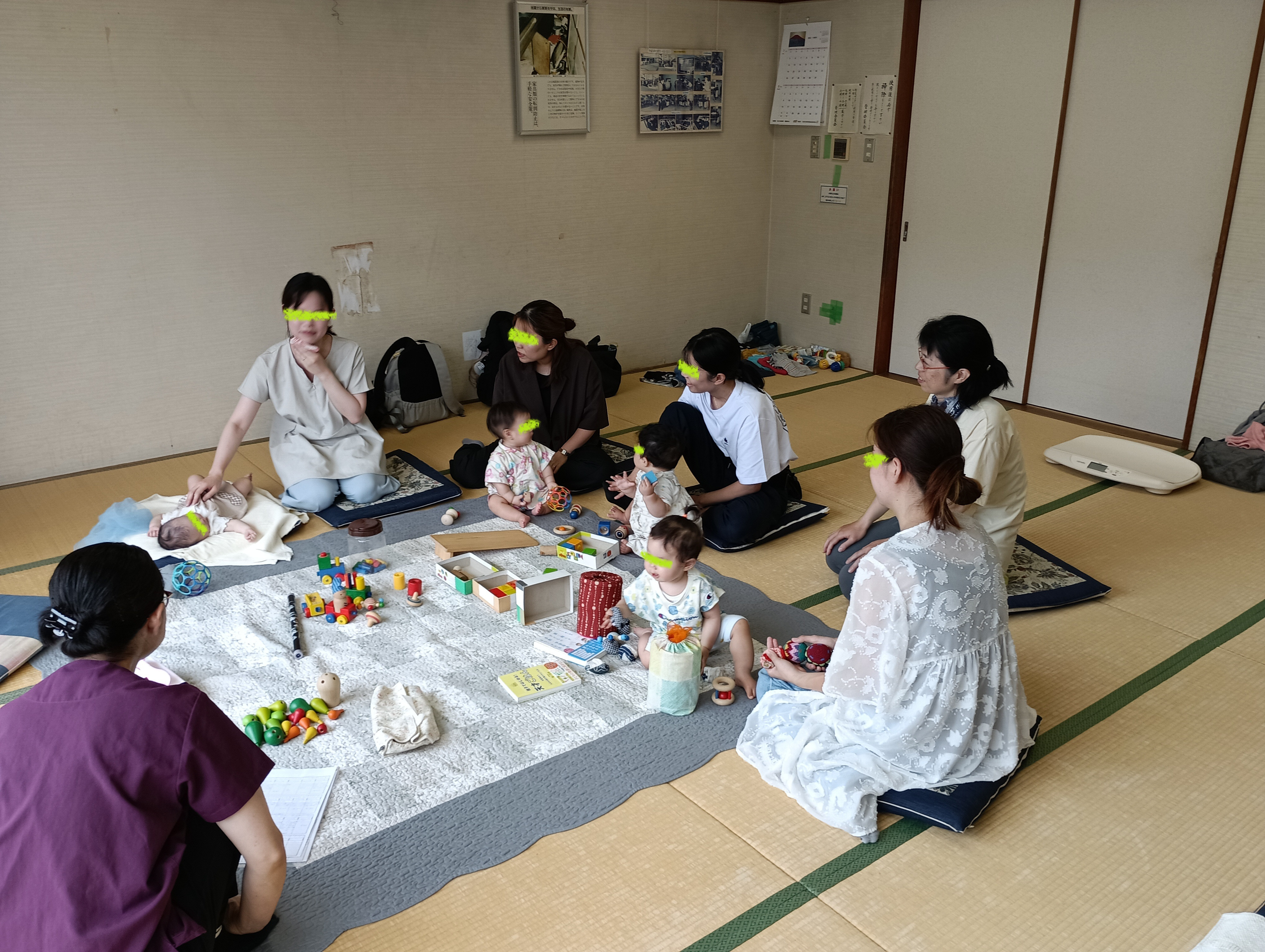 出張「かたかたことこと風のへや」おしゃべり会にお邪魔しました。