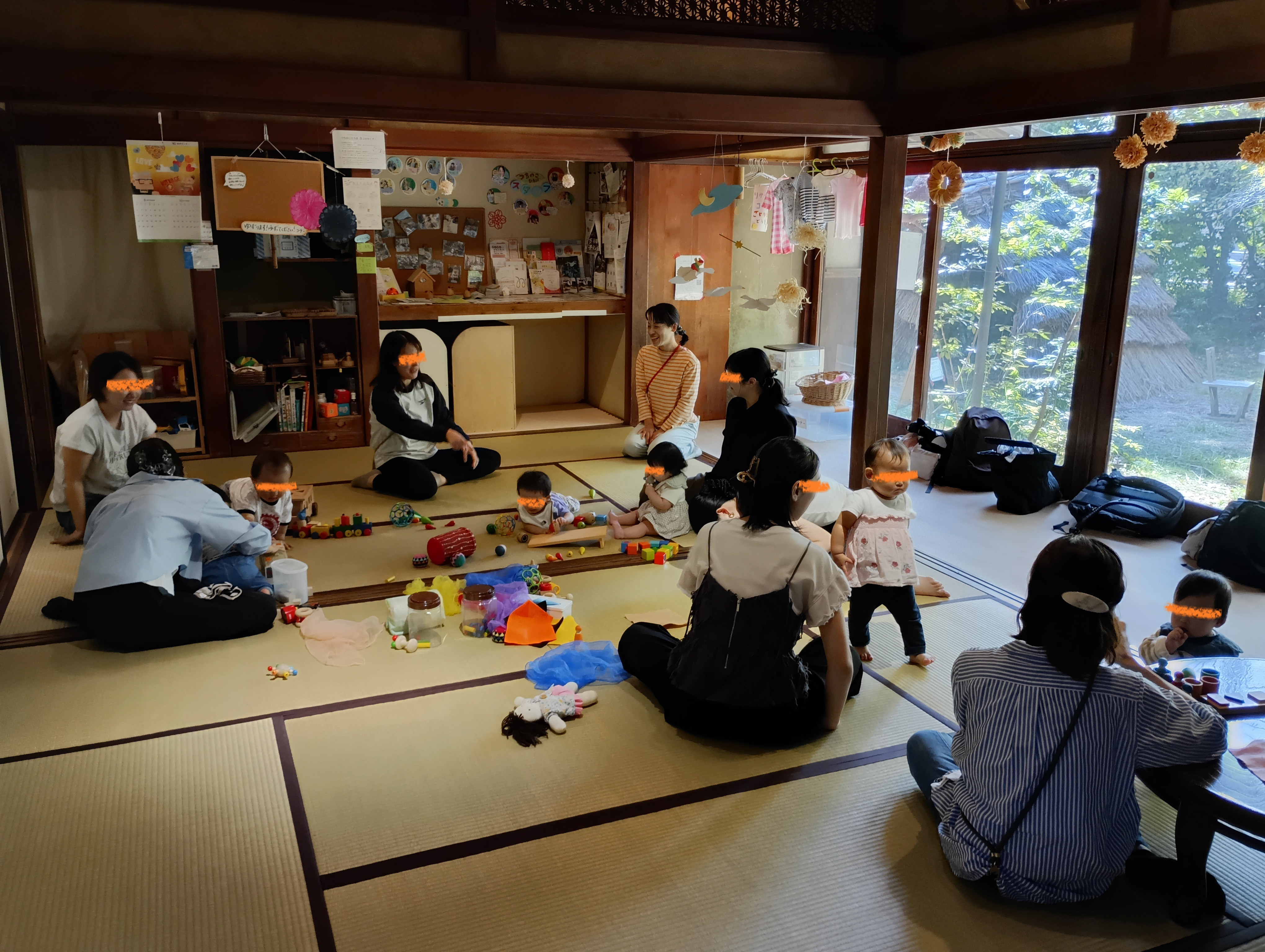 出張「かたかたことこと風のへや」つちのこひろばにお邪魔しました。