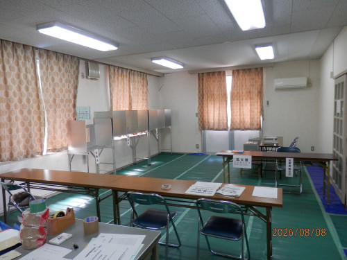 和歌山市長選挙　集会所準備作業！！