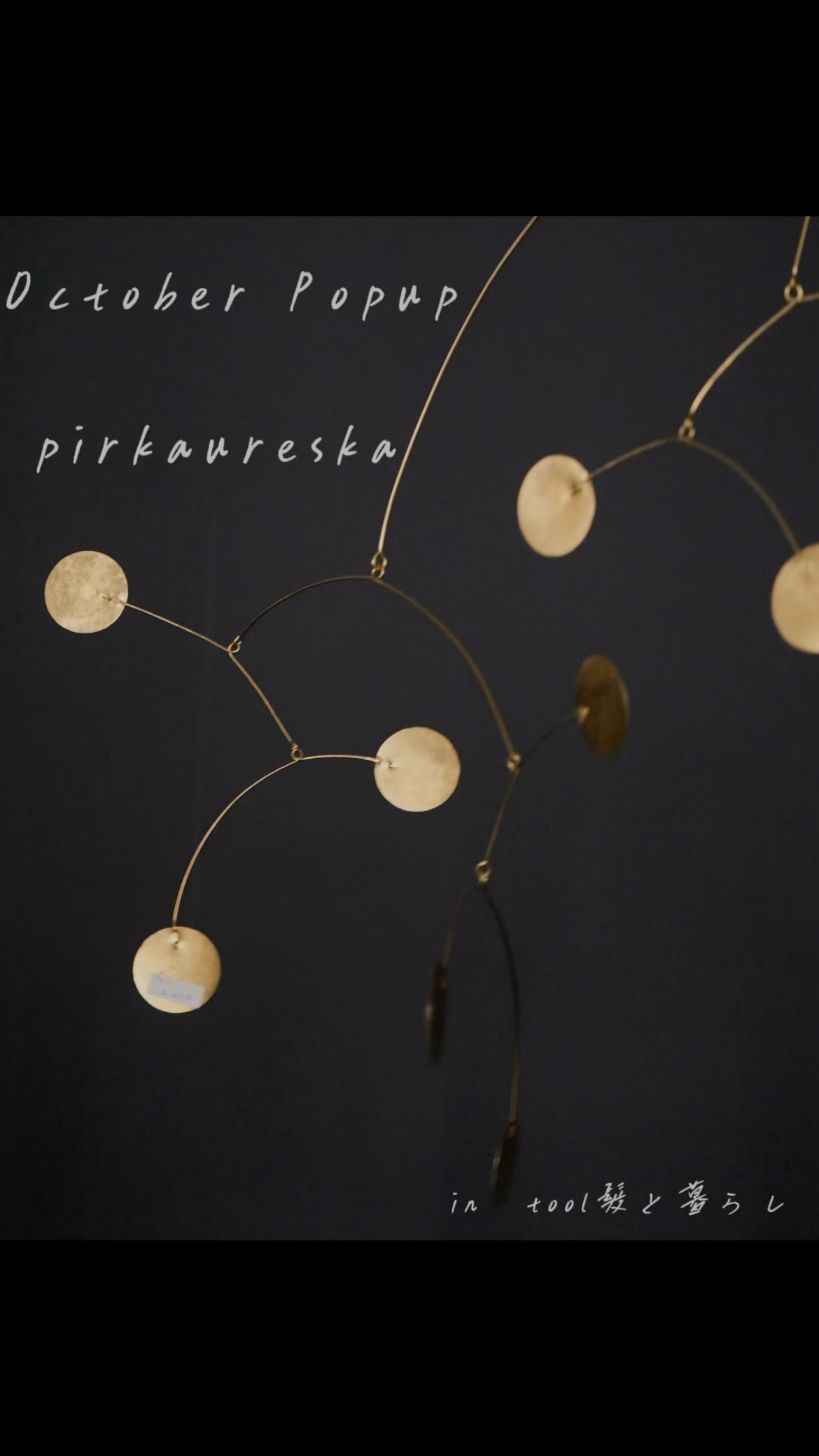 10月Popup  『 pirkaureska 』