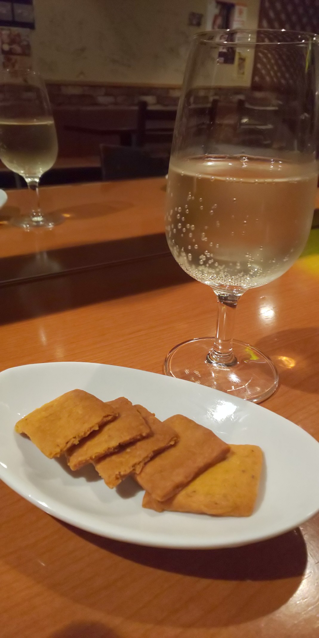 早い者勝ち、自家製のアペリティフサブレ🍸️✨🍸️
