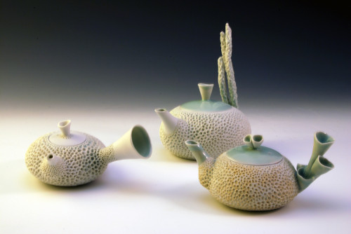 The series of Pour the Ocean;Coral Teapot #1,2,3-300.jpg