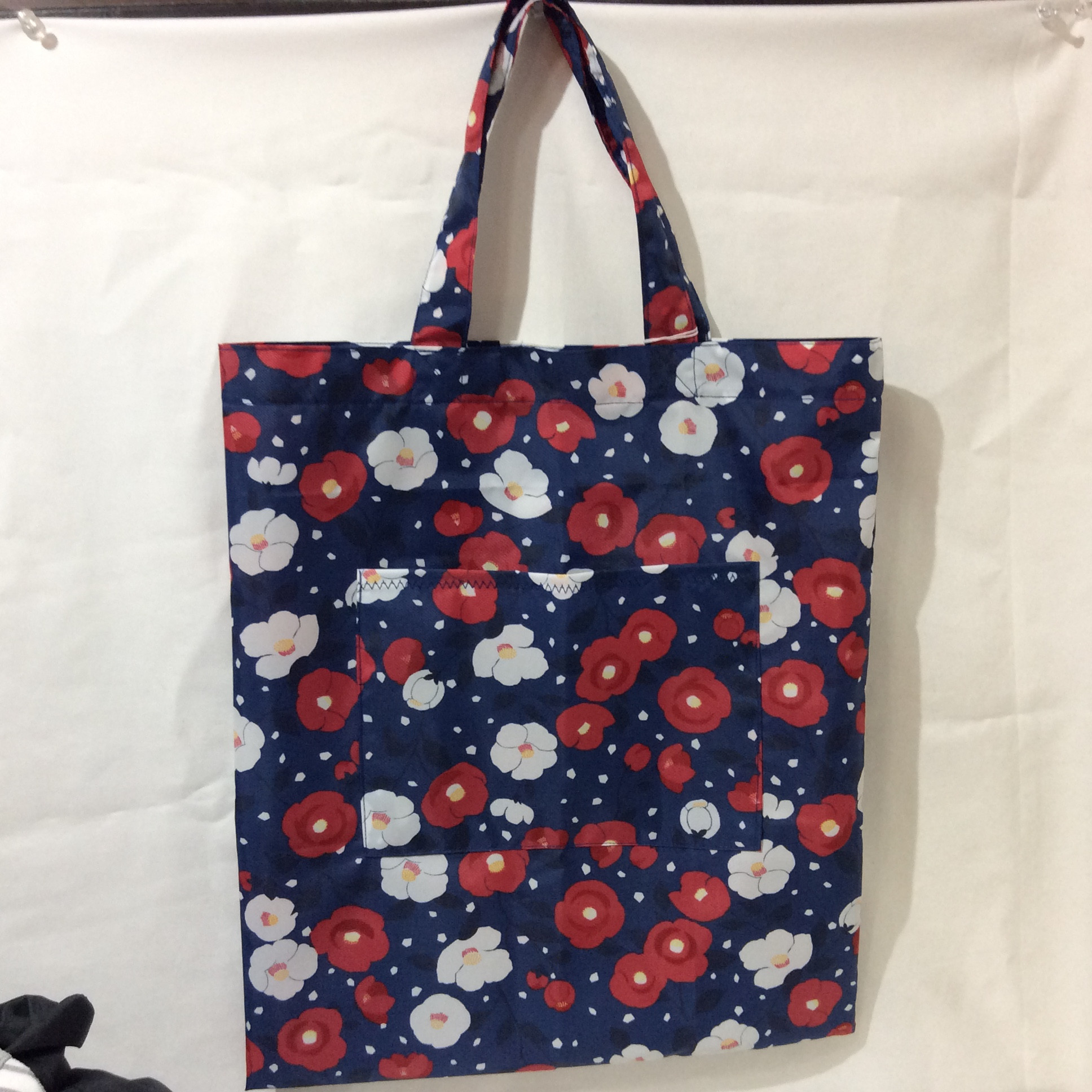新品 手作り ナイロンエコバッグ 和柄 リサイクルブティック M S Garden Market エムズガーデンマーケット