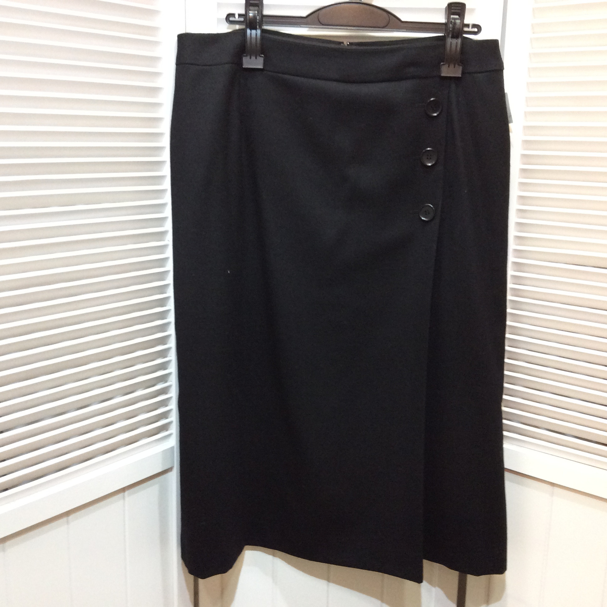 INDIVI インディヴィ  タイトスカート  15号  ブラック  美品