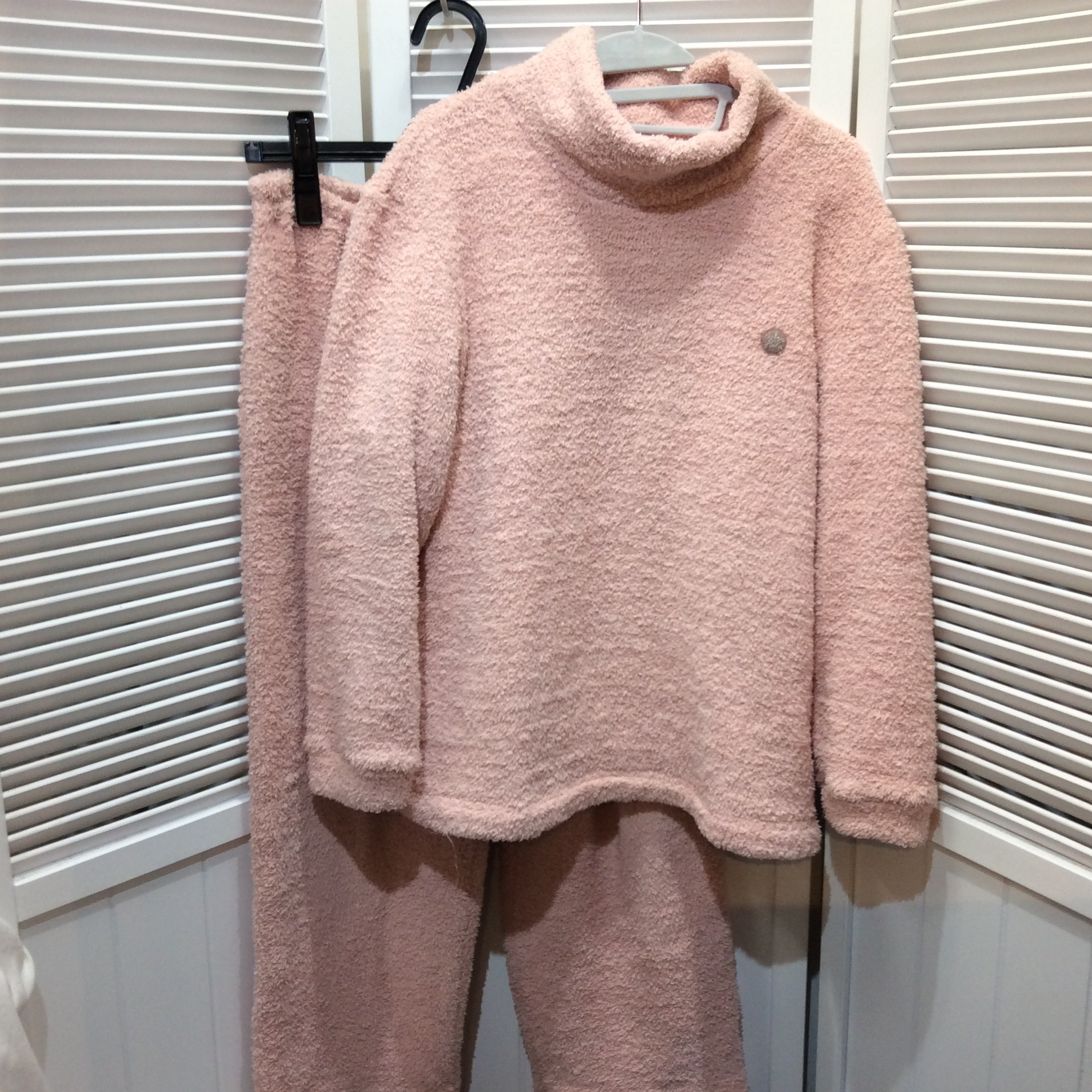 新品 フリースルームウエア パジャマ  M  ピンク