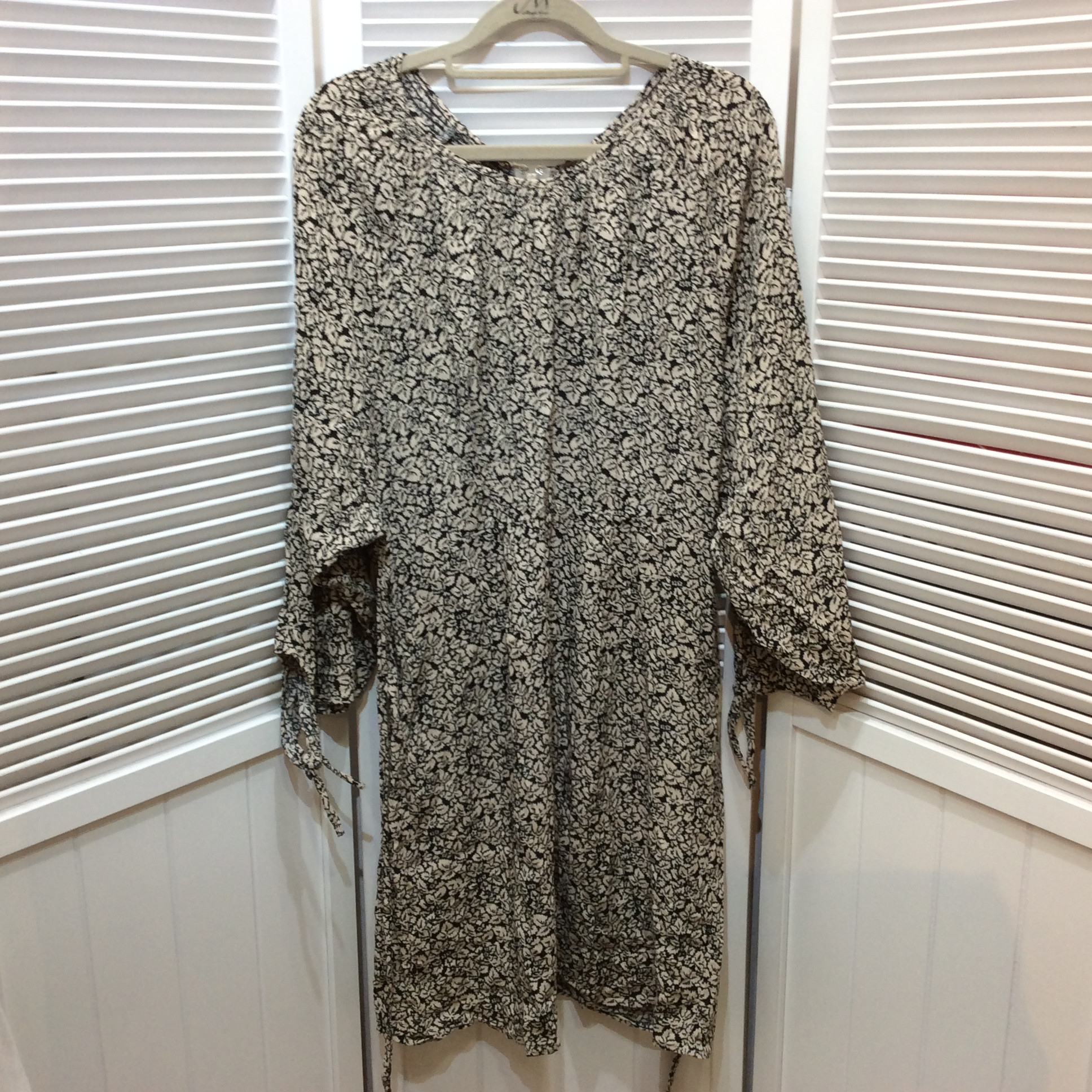 kastane カスタネ レディース ワンピース F フリーサイズ ブラック×ベージュ