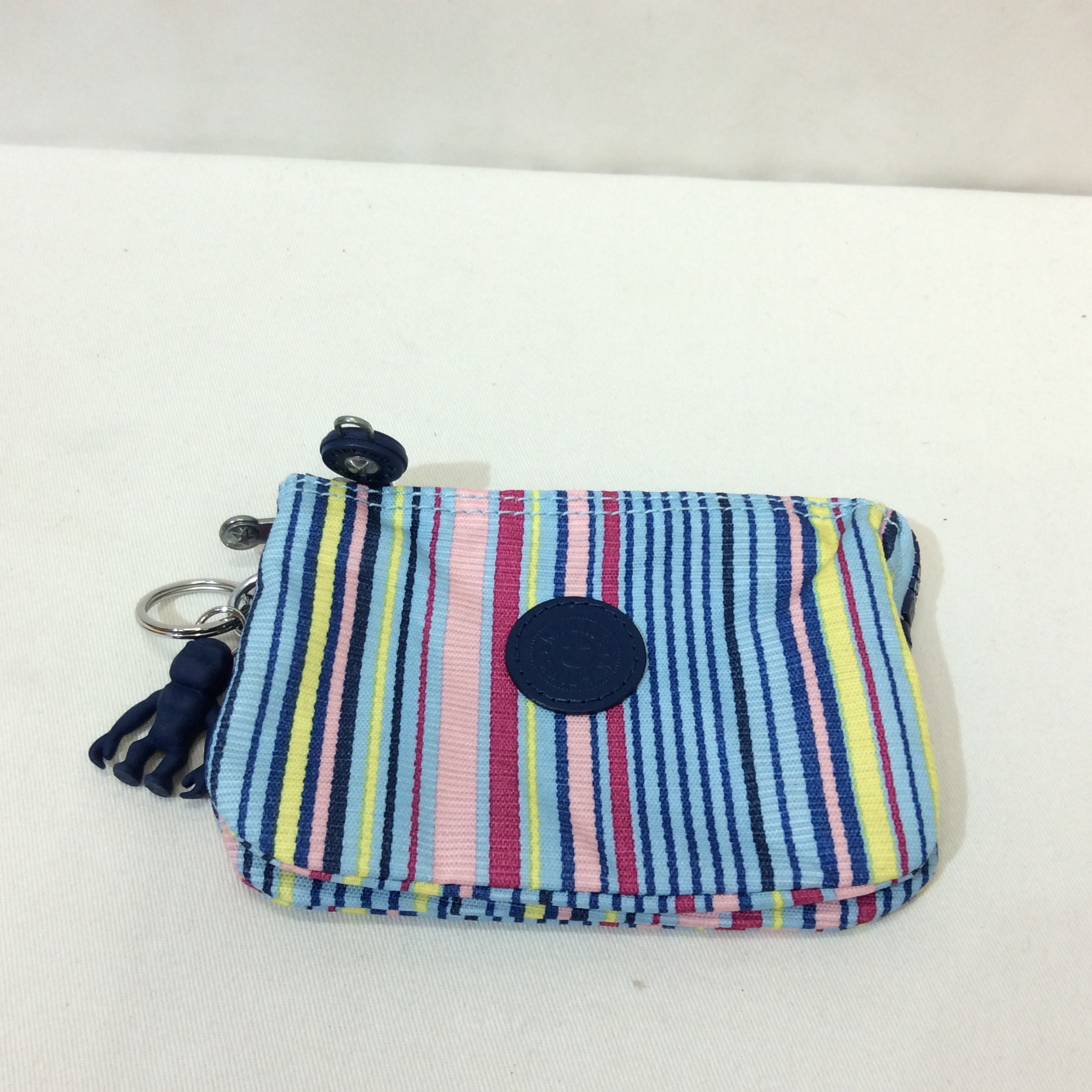 キプリング ナイロンポーチ  ストライプ