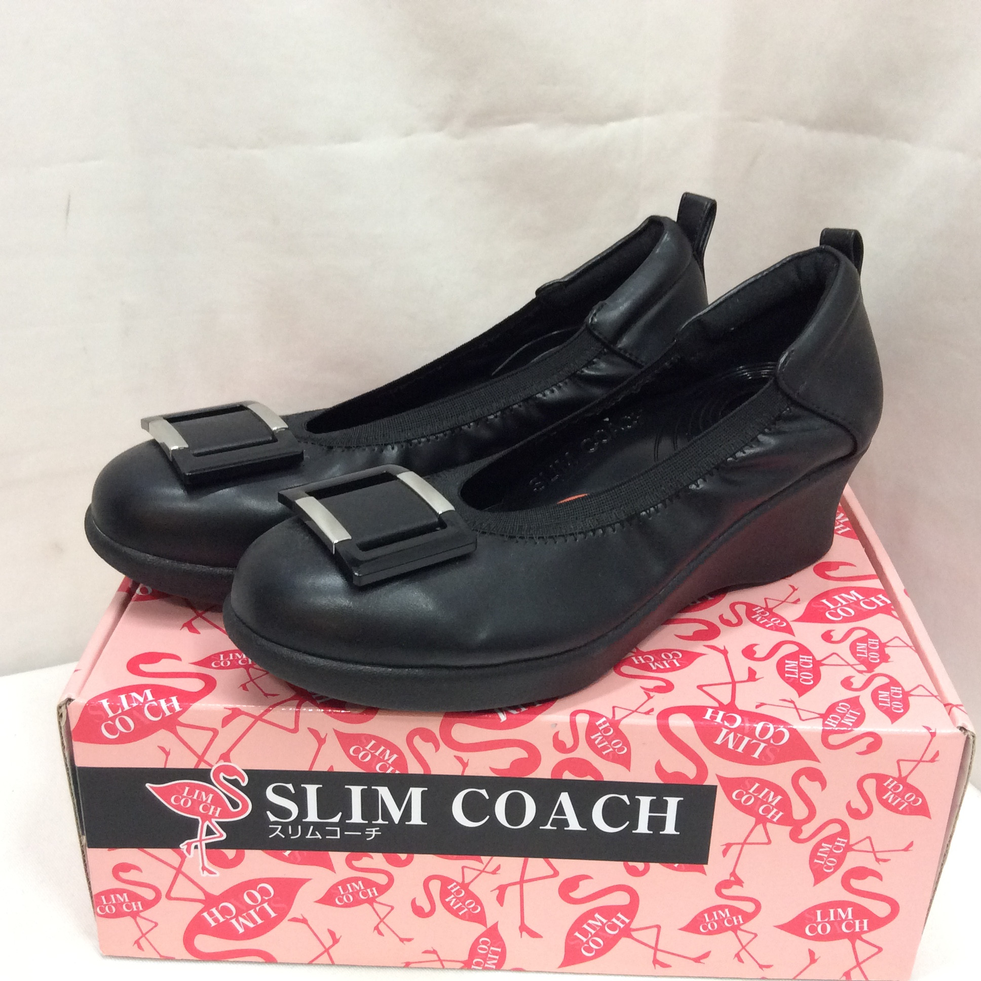 未使用 ショップチャンネル SLIM COACH パンプス 24cm