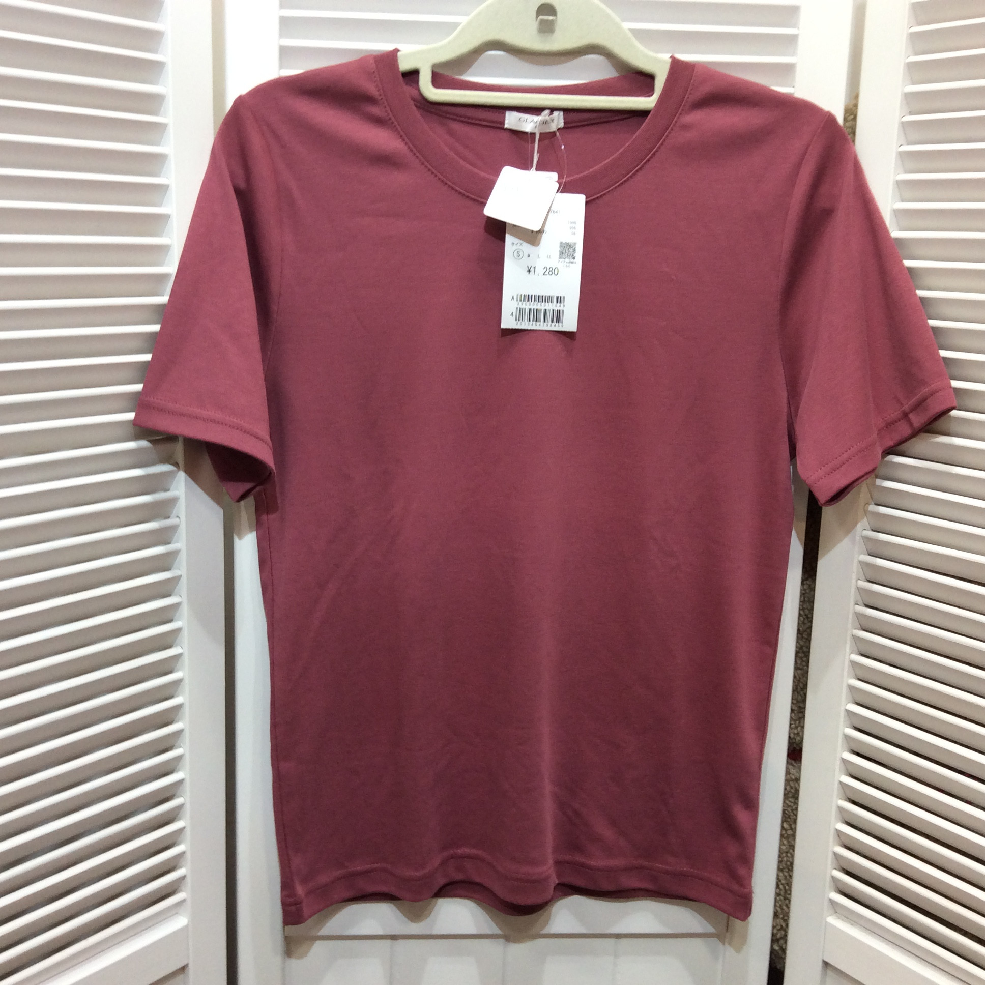 未使用 UVカットTシャツ  S  ピンク