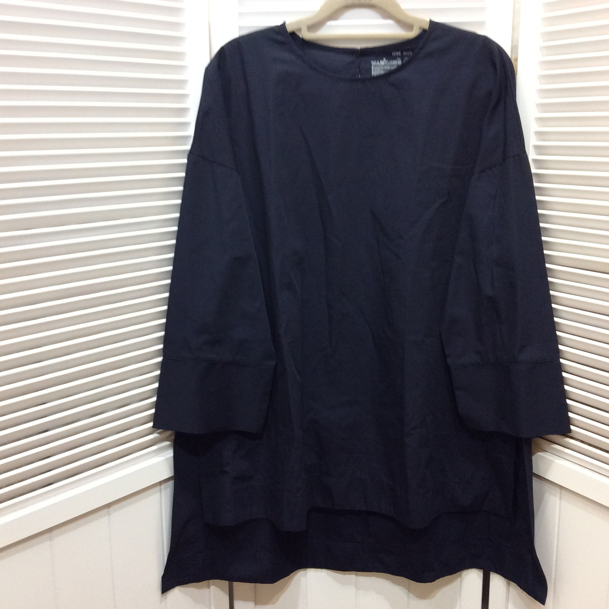 未使用 無印良品 チュニック フリーサイズ   ネイビー