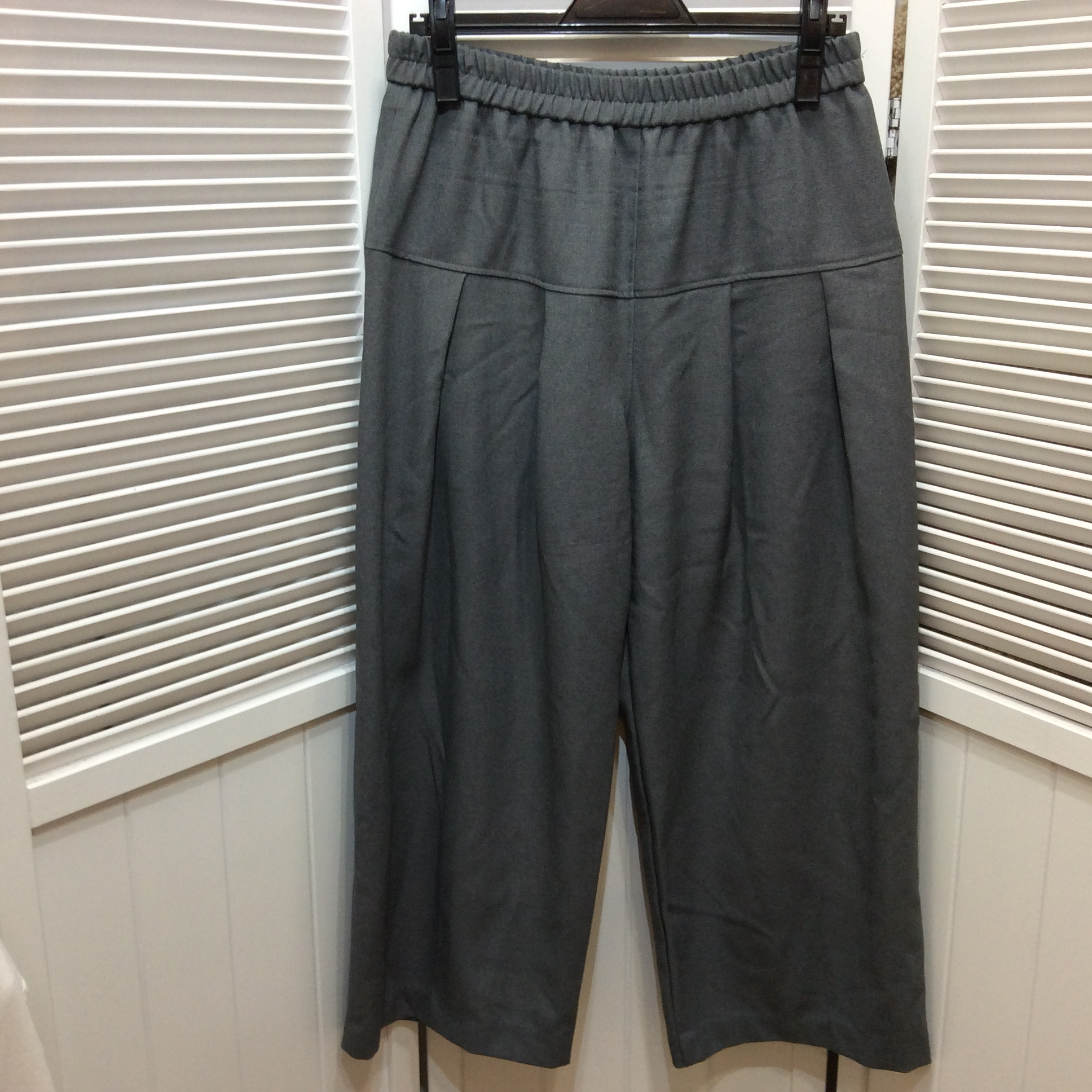 ワイドパンツ  L  グレー