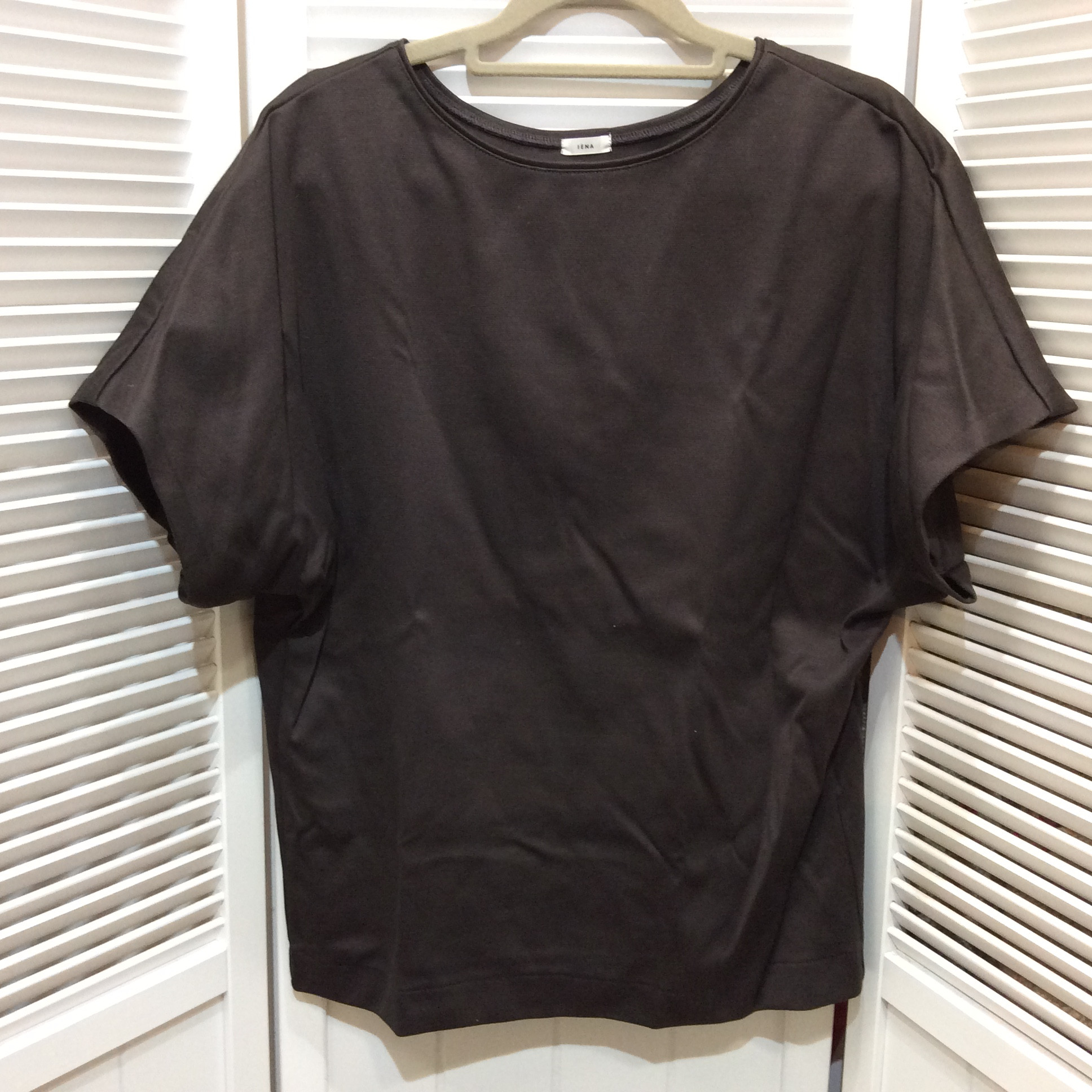 イエナ カットソー  フリーサイズ  こげ茶