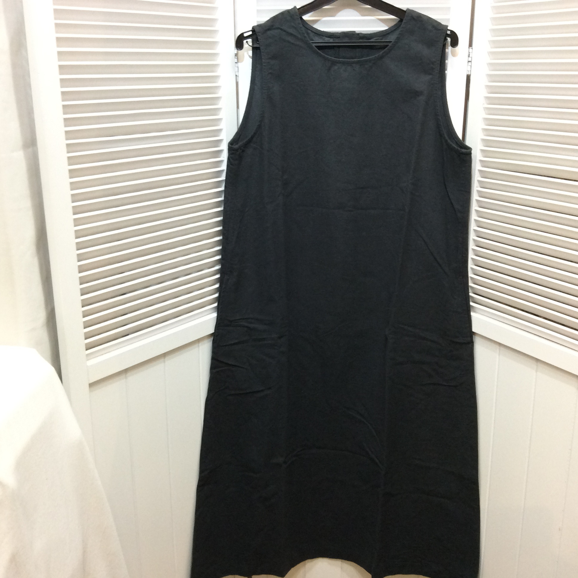 ノースリーブワンピース M    チャコールグレー  