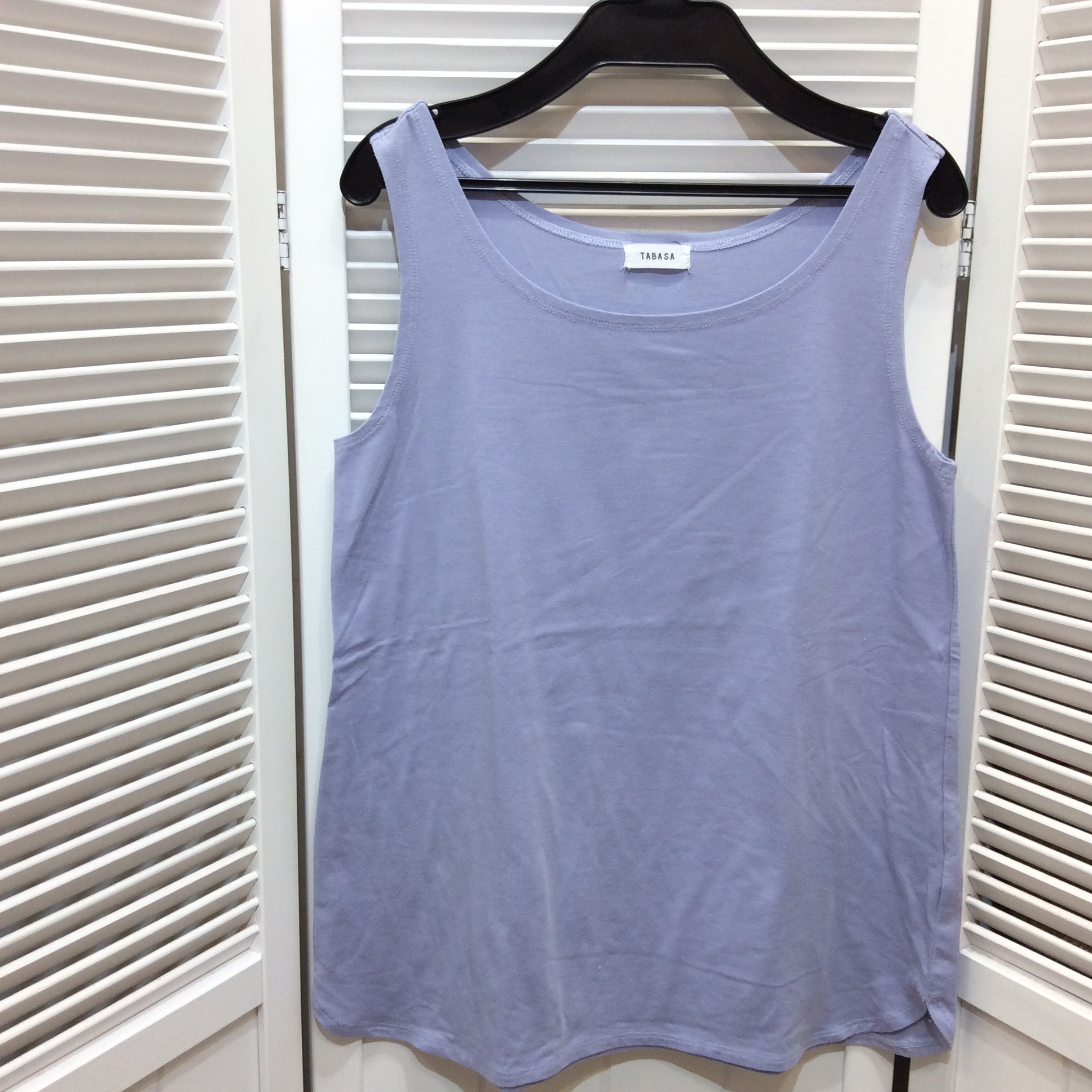 TABASA タンクトップ 34  ラベンダー