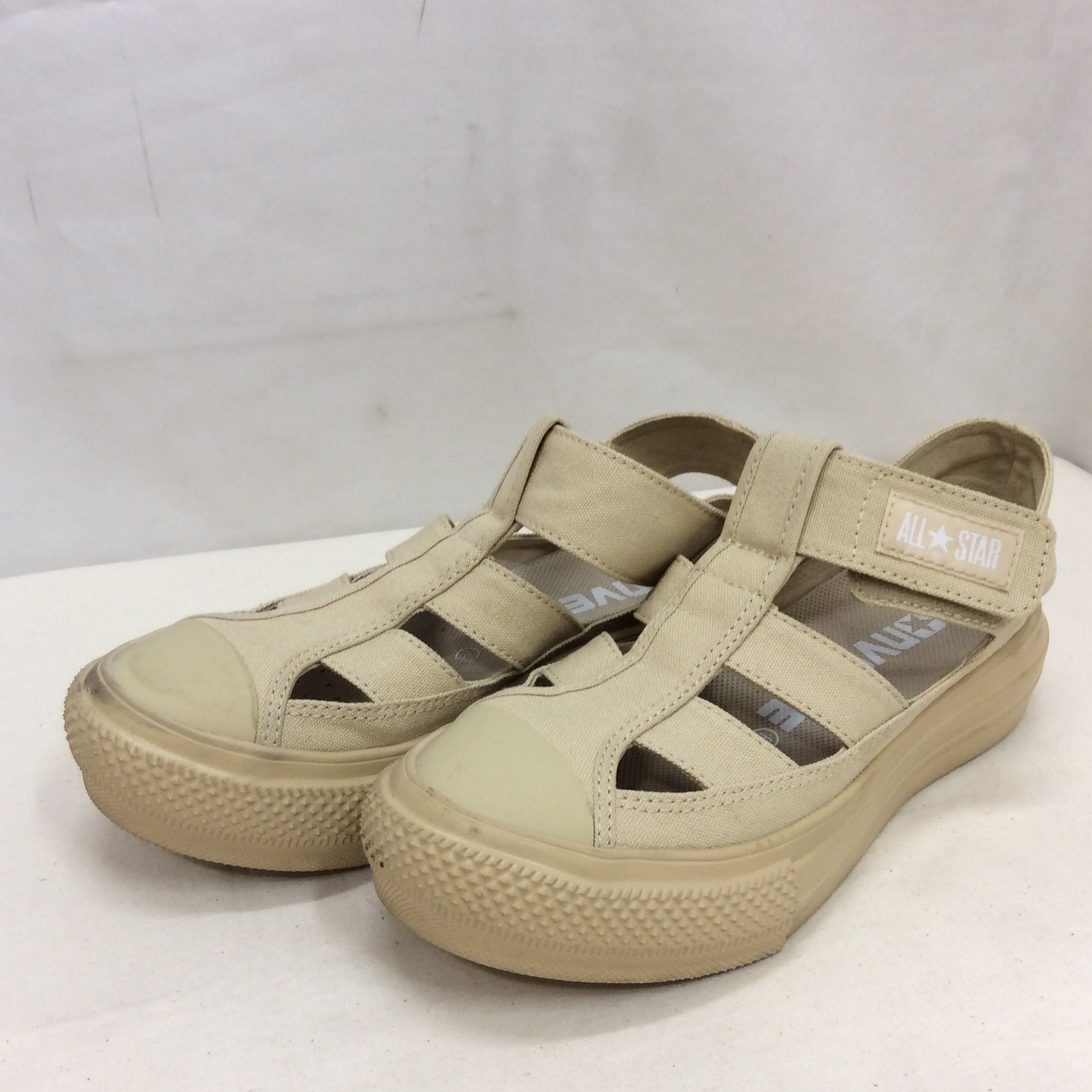 コンバース サンダル  22.5cm  ベージュ