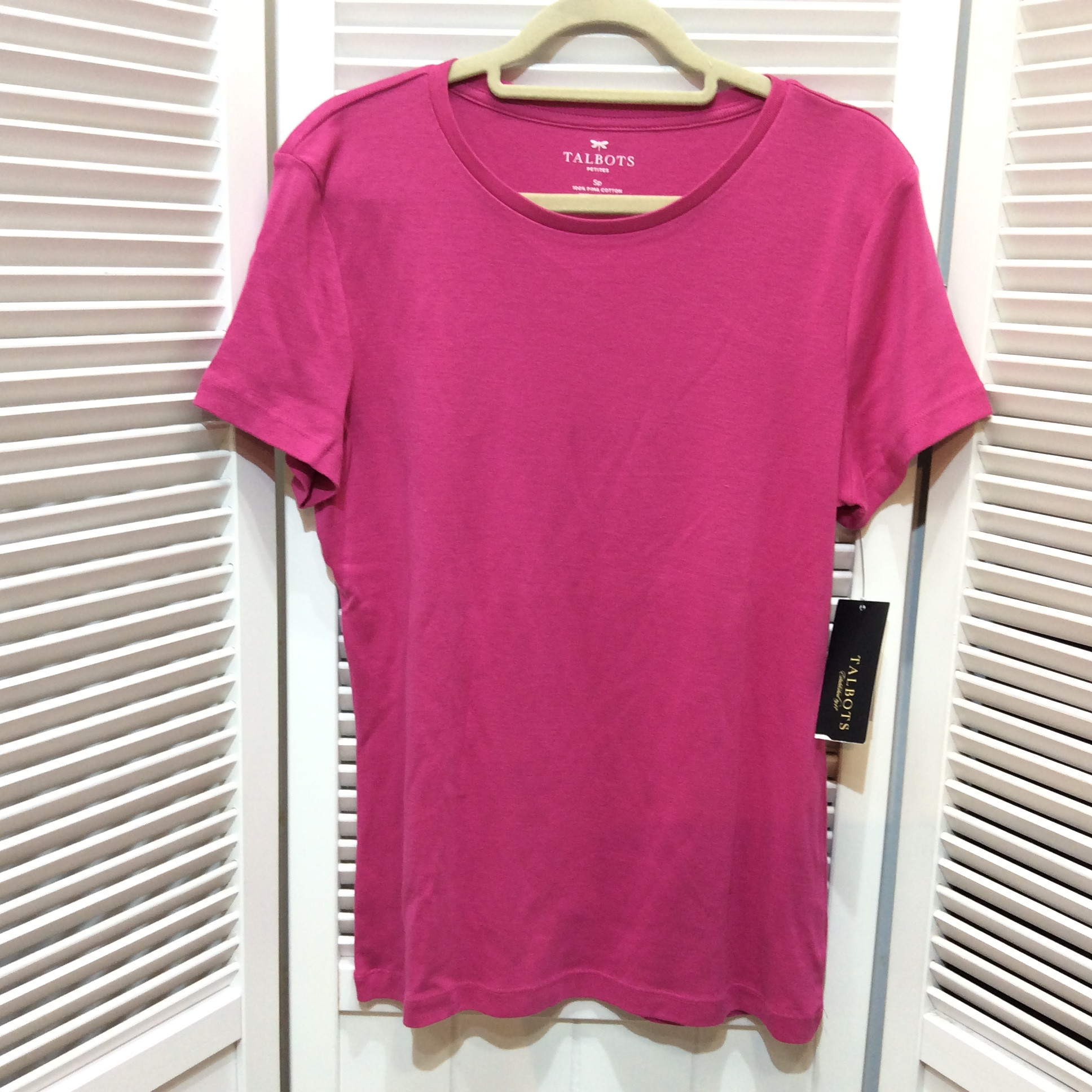 未使用 TALBOTS Tシャツ  SP  ピンク