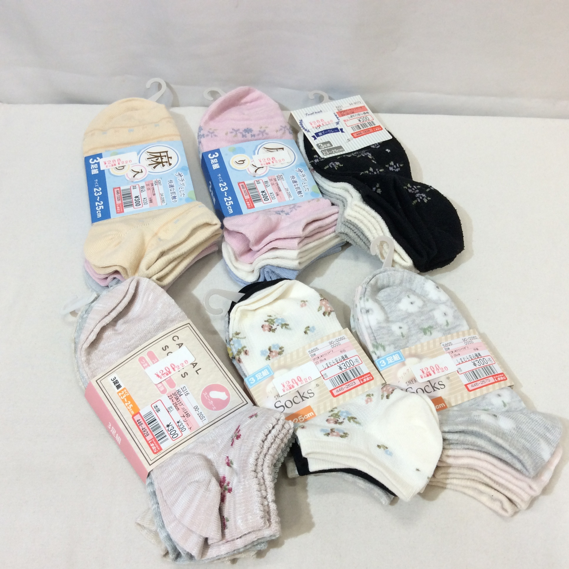 新品 しまむら 婦人ソックス  200円＋税