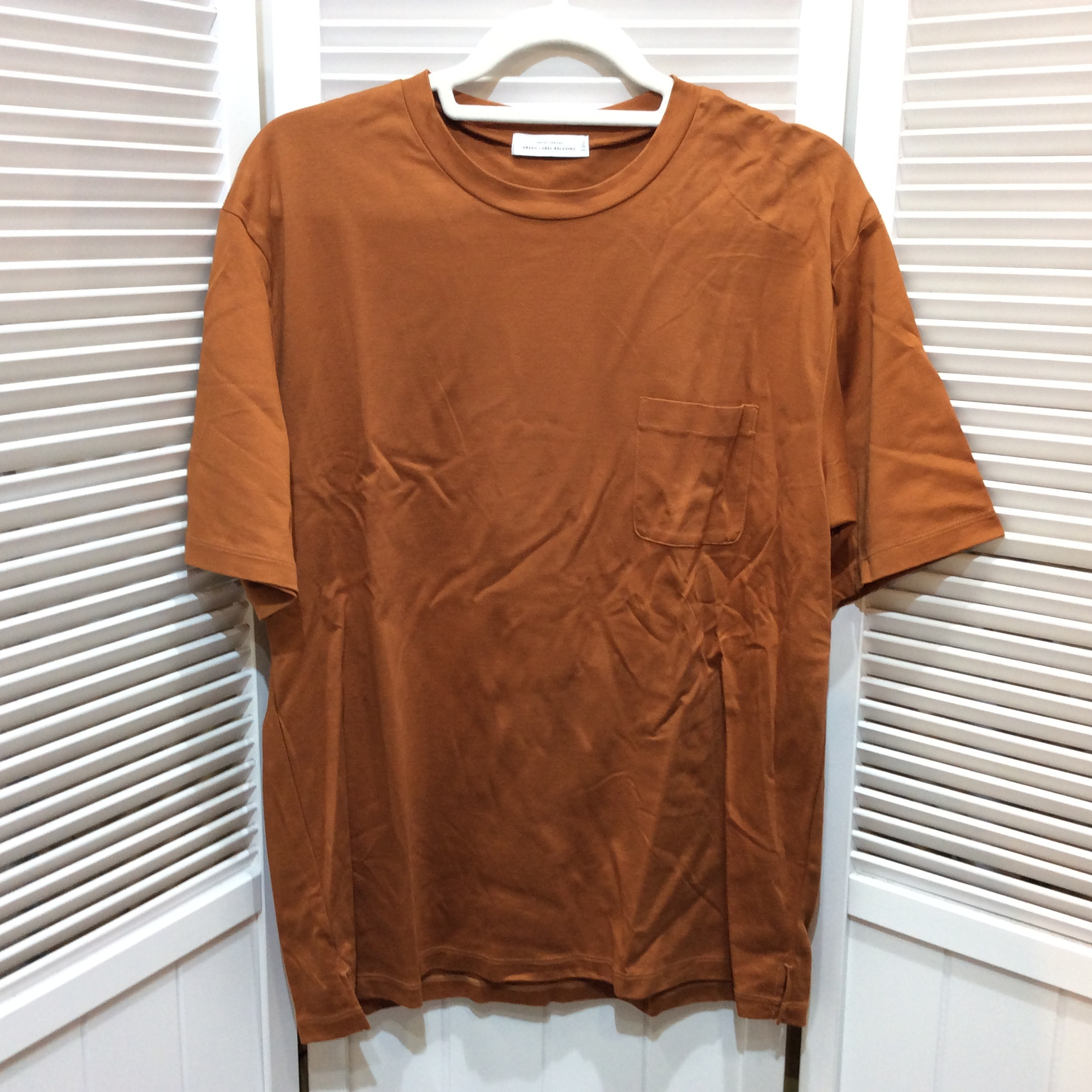 UNITED ARROWS green label relaxing グリーンレーベル リラクシング メンズ Tシャツ L ブラウン