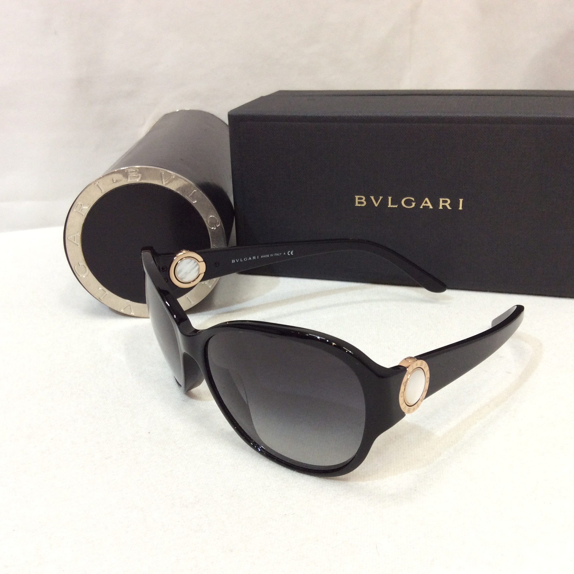 BVLGARI ブルガリ サングラス  黒  美品