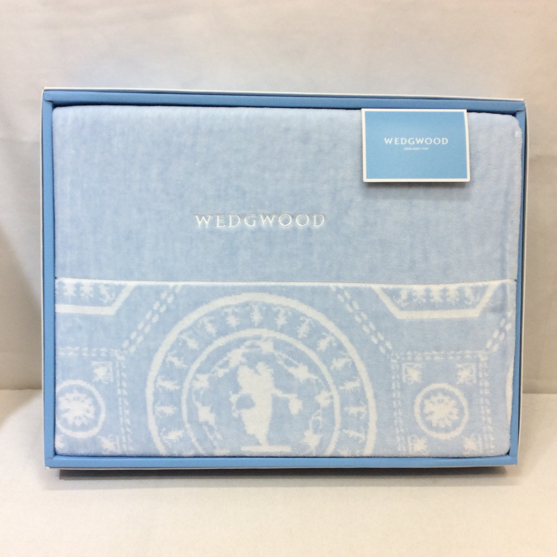 新品 WEDGWOOD タオルケット シングル  140×190