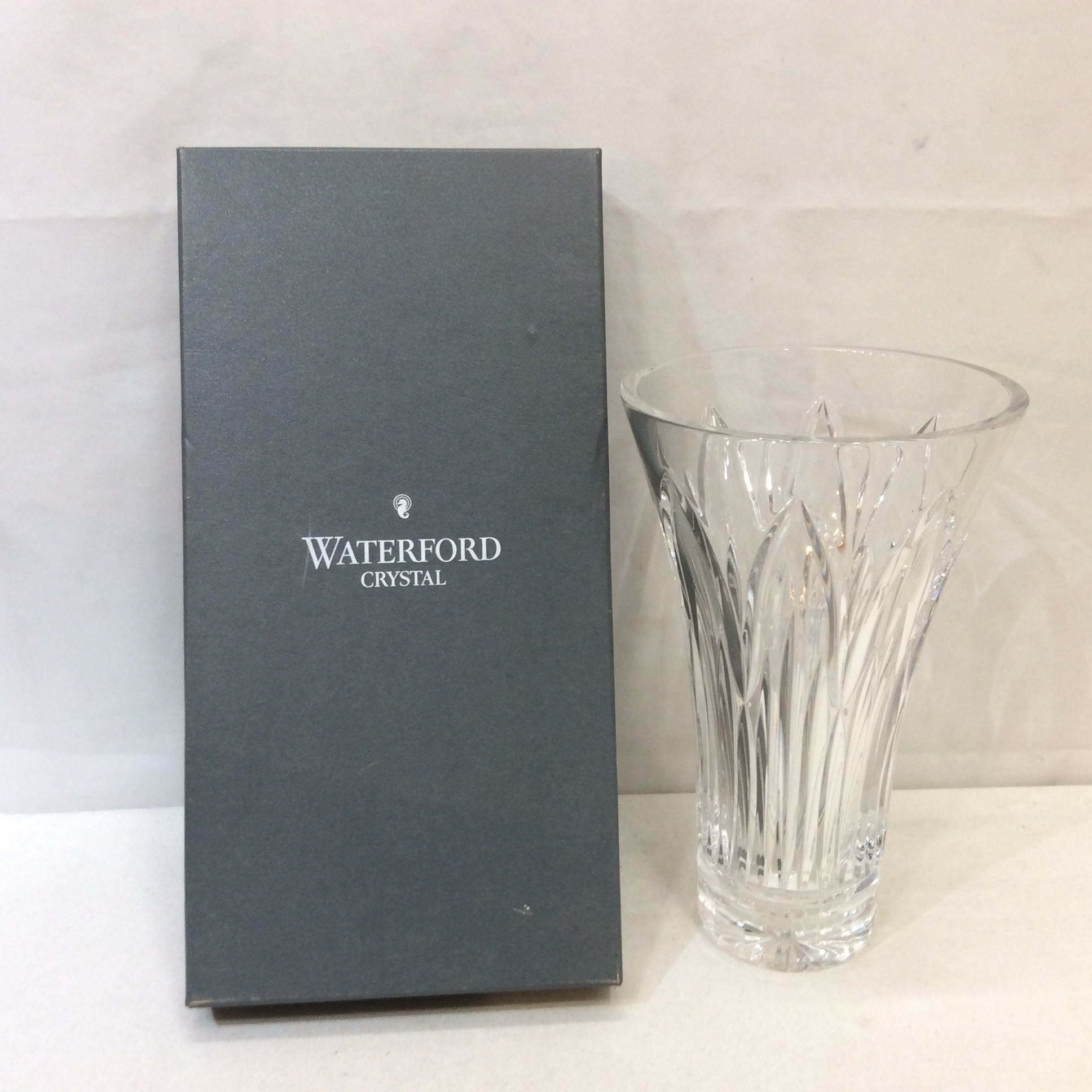 未使用 WATERFORD＆WEDGWOOD フラワーベース  花瓶