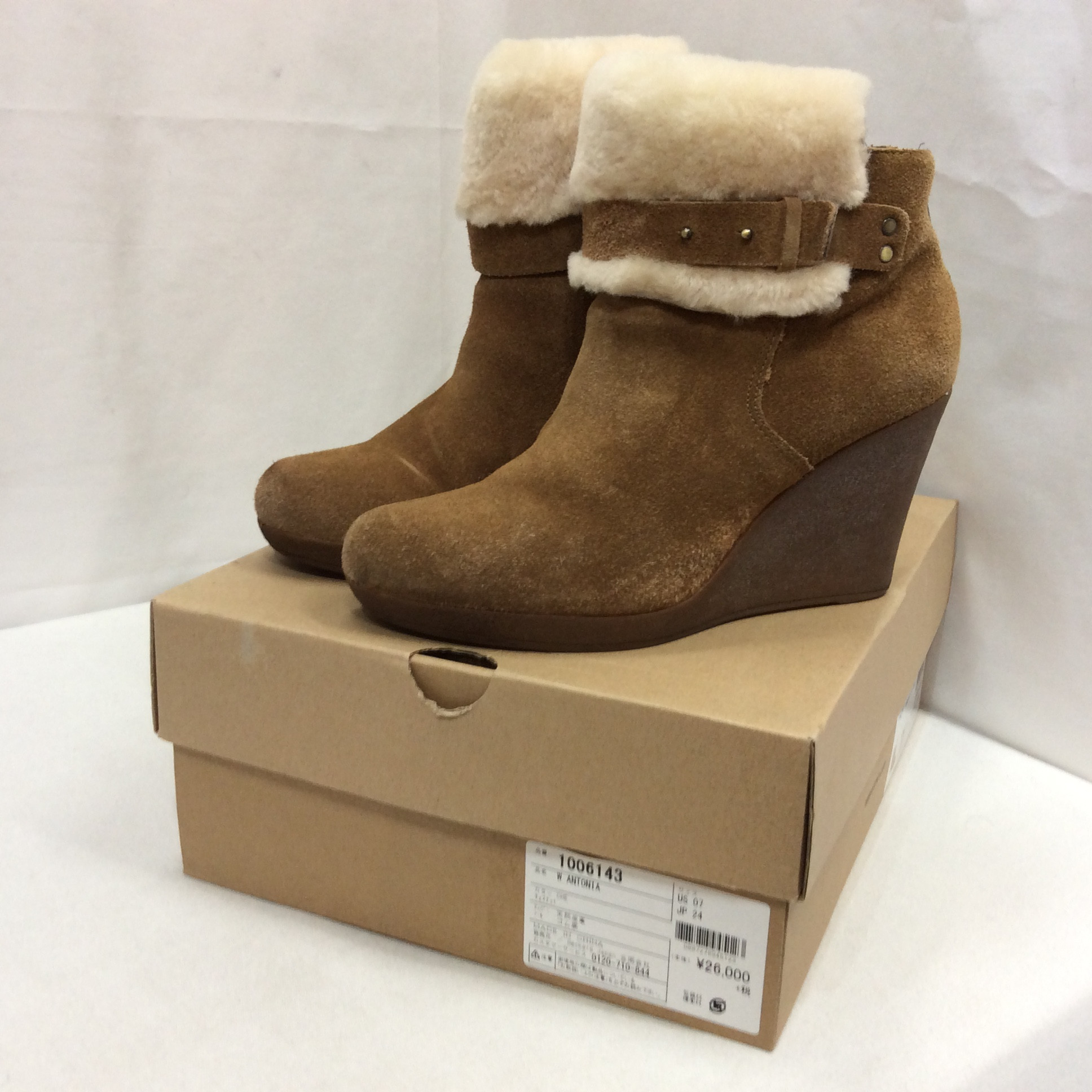 UGG アグ ショートブーツ  24.0  箱付き