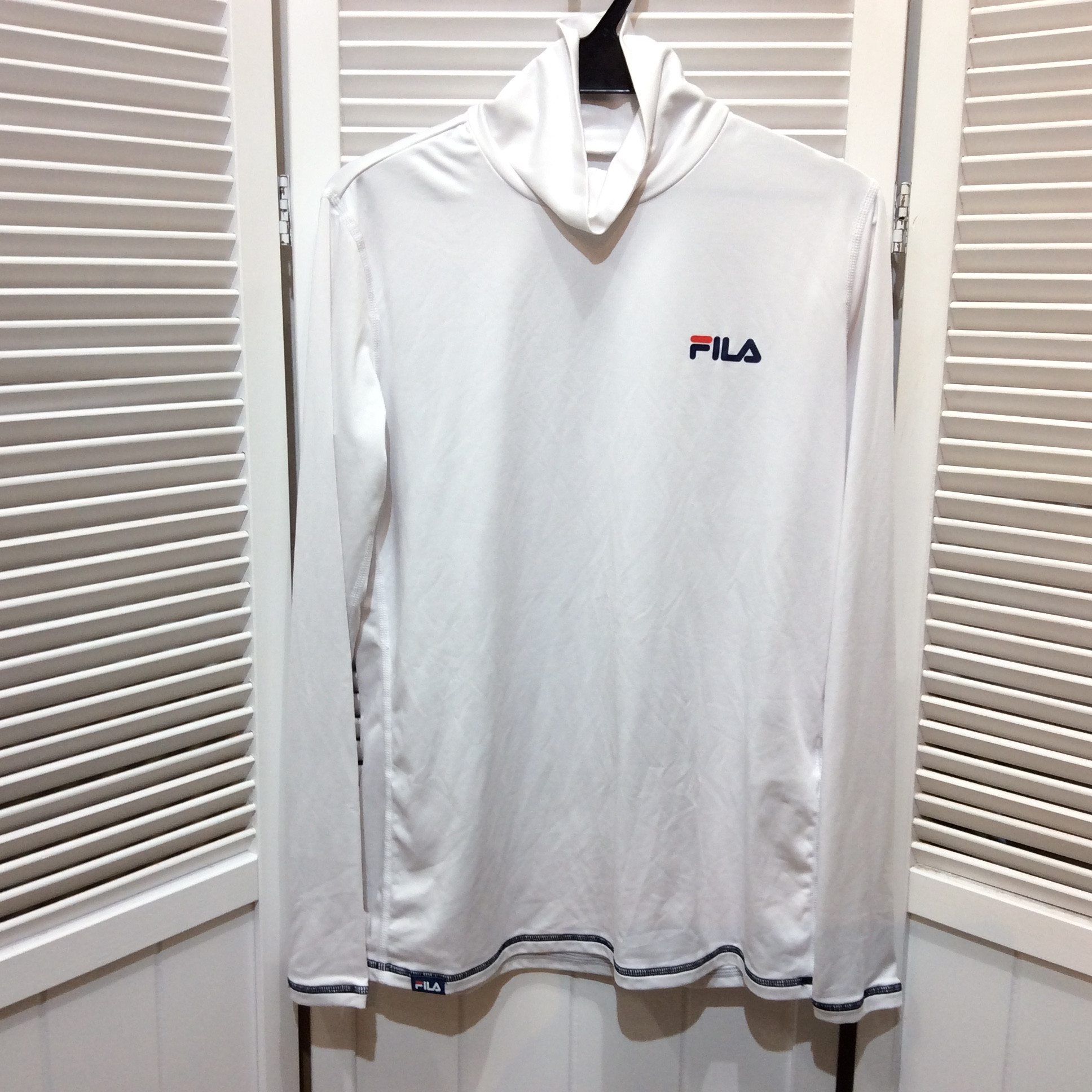 FILA フィラ タートルカットソー L  ホワイト