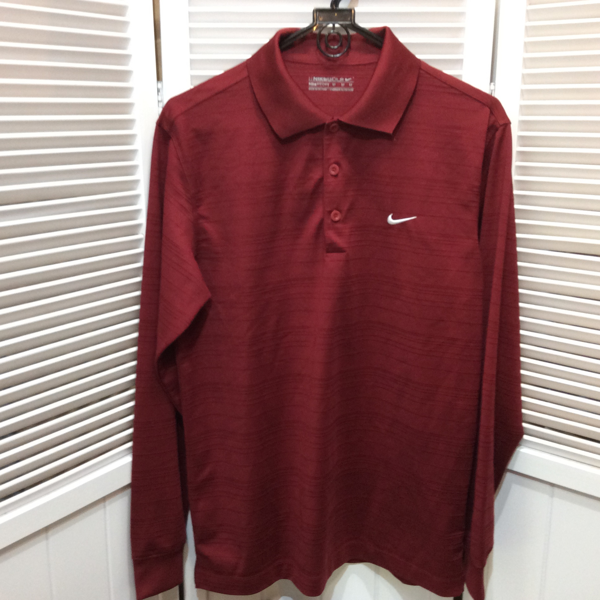 ナイキ 長袖シャツ  メンズ M エンジ