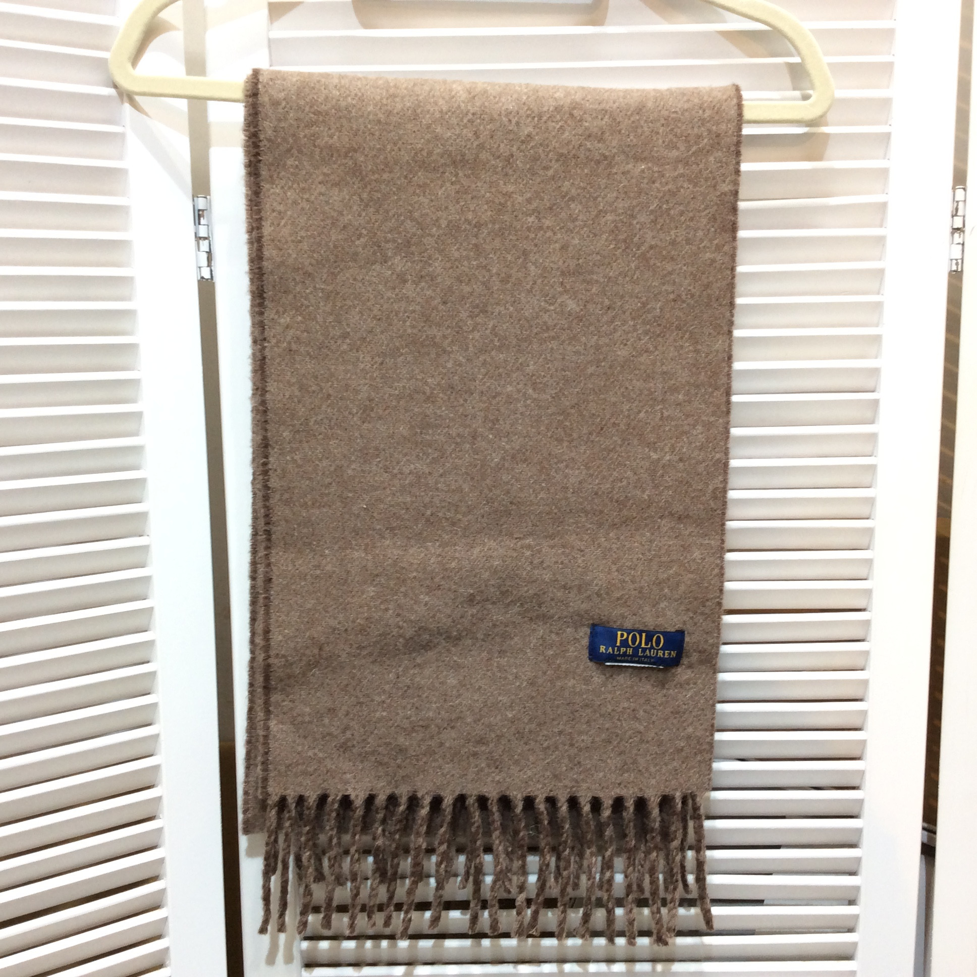 POLO ポロ ラルフローレン マフラー ブラウン系