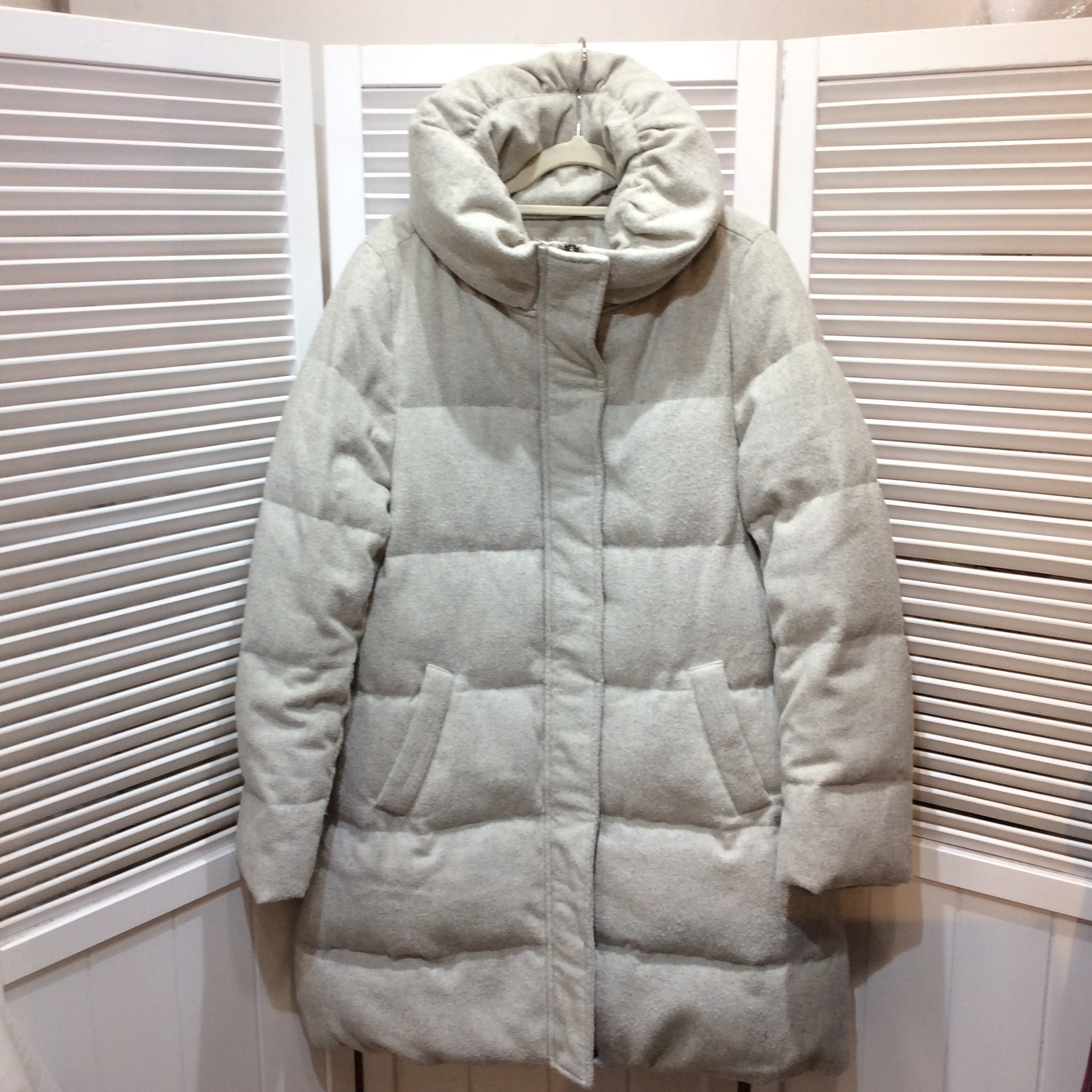 DAY IN THE LIFE ユナイテッドアローズ ダウンコート 36 ライトグレー