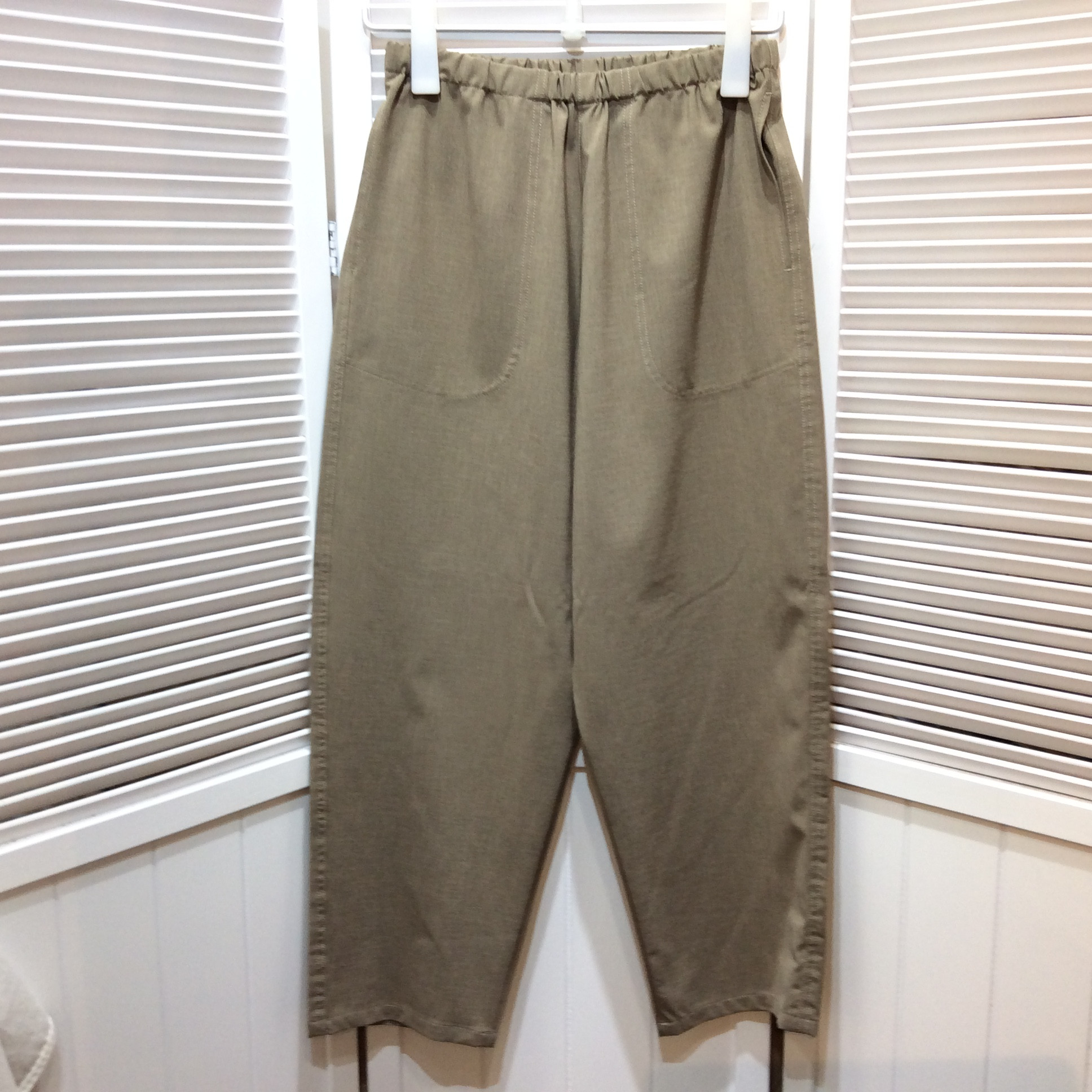 未使用 DANTON ワイドパンツ   36 ベージュ