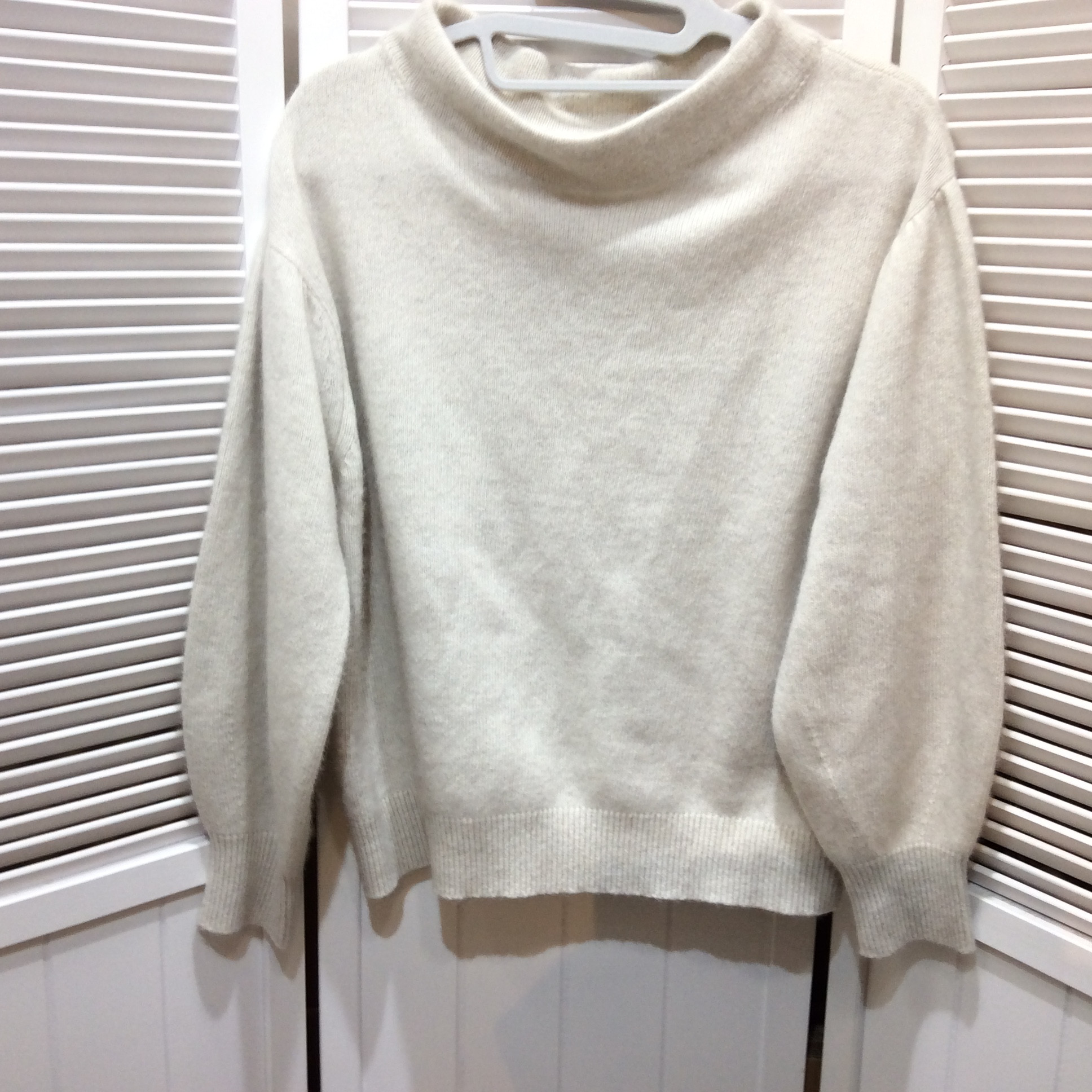 ROUGE VIF ウールセーター  フリーサイズ   ナチュラル 美品