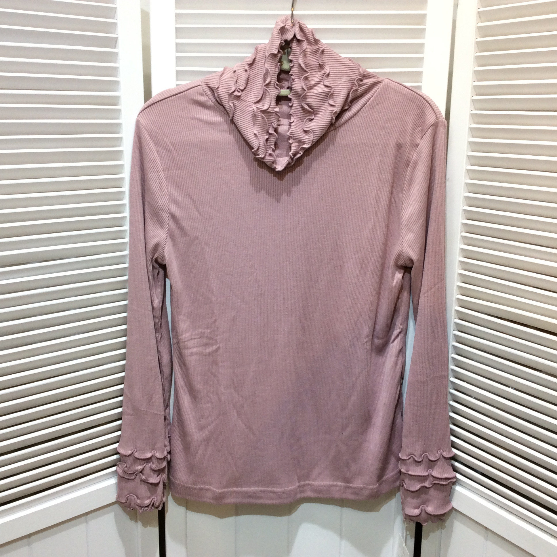 新品☆タートルカットソー LL パープル