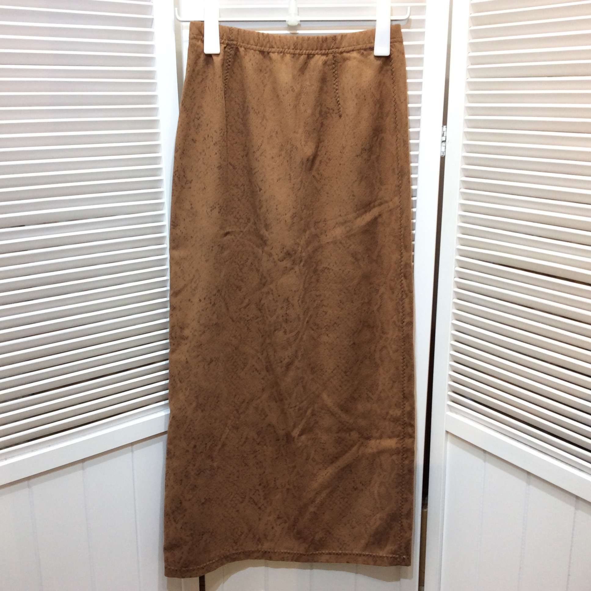 伊太利屋 ロングスカート 7号 ブラウン